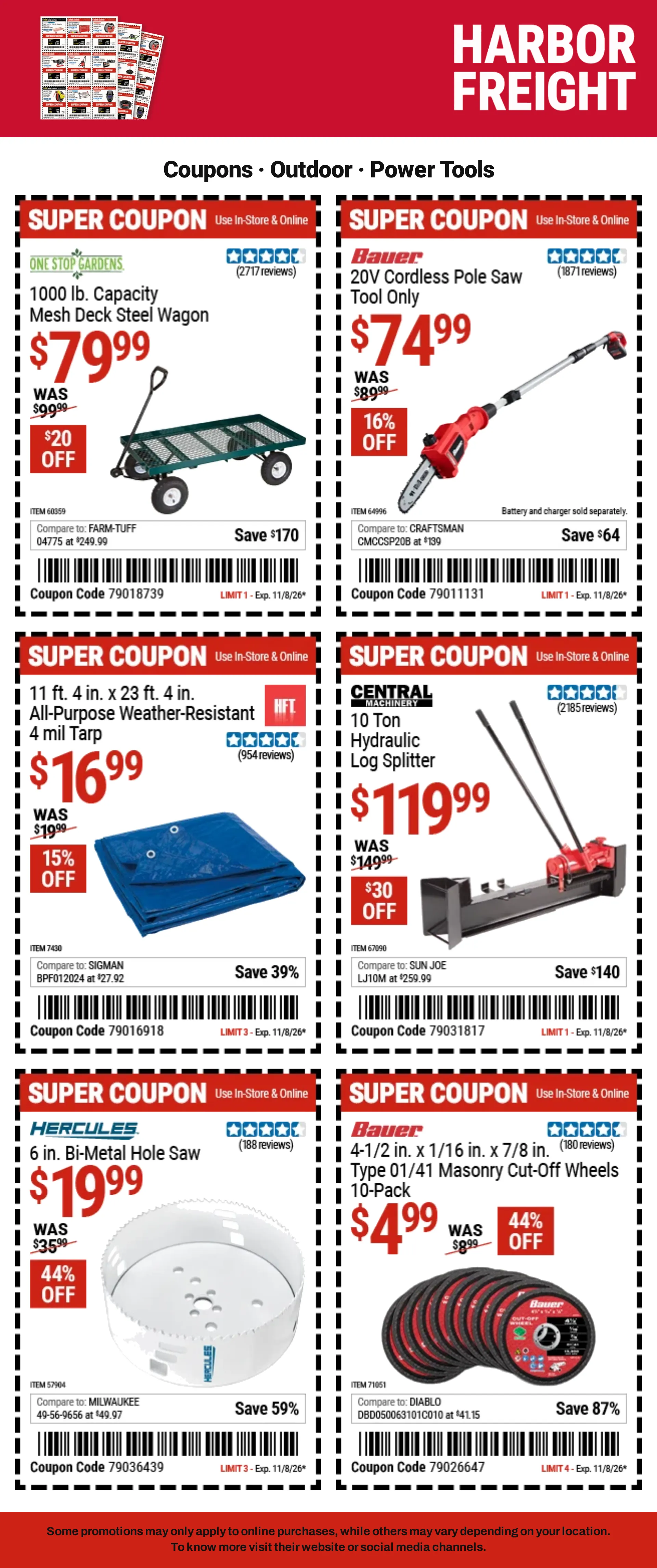 Weekly ad Harbor Freight — Catálogo 2 — 2026-10-26 from October 26 to November 9 2026 - Page 13