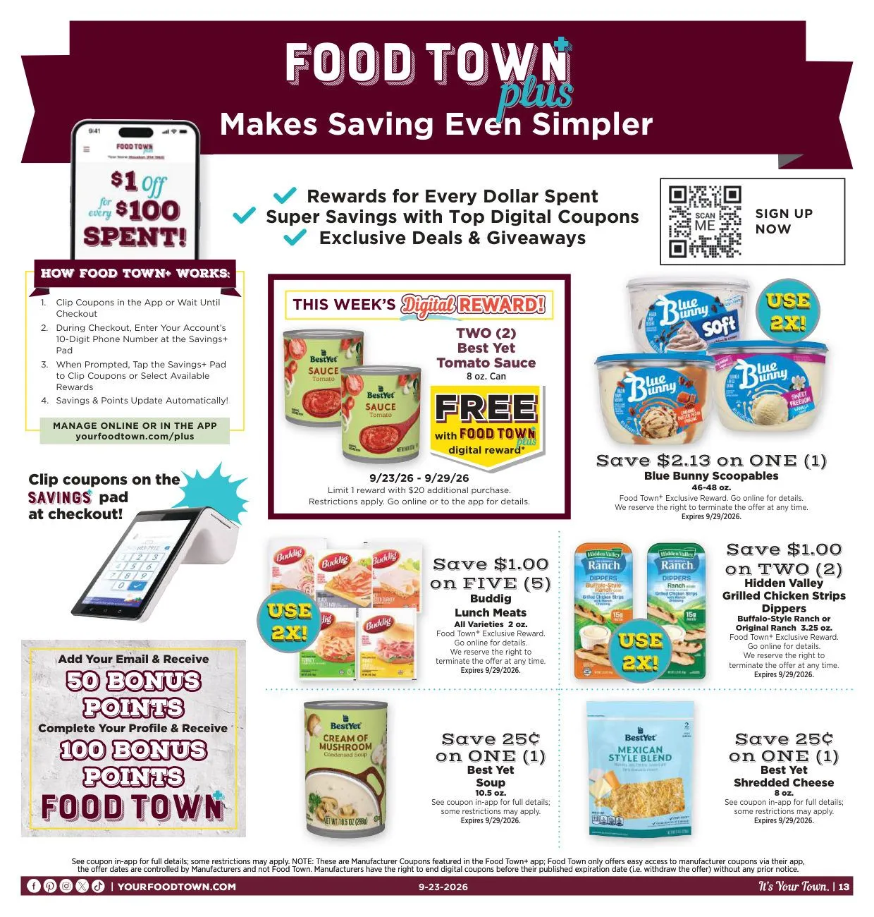 Weekly ad Foodtown — 2026-09-29 from September 23 to September 30 2026 - Page 13
