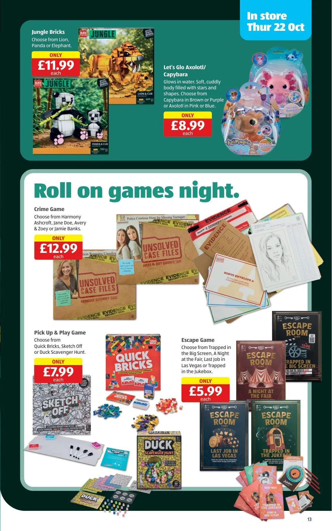 Aldi — 2026-10-20 from 22 October to 25 October 2026 - Catalogue Page 13