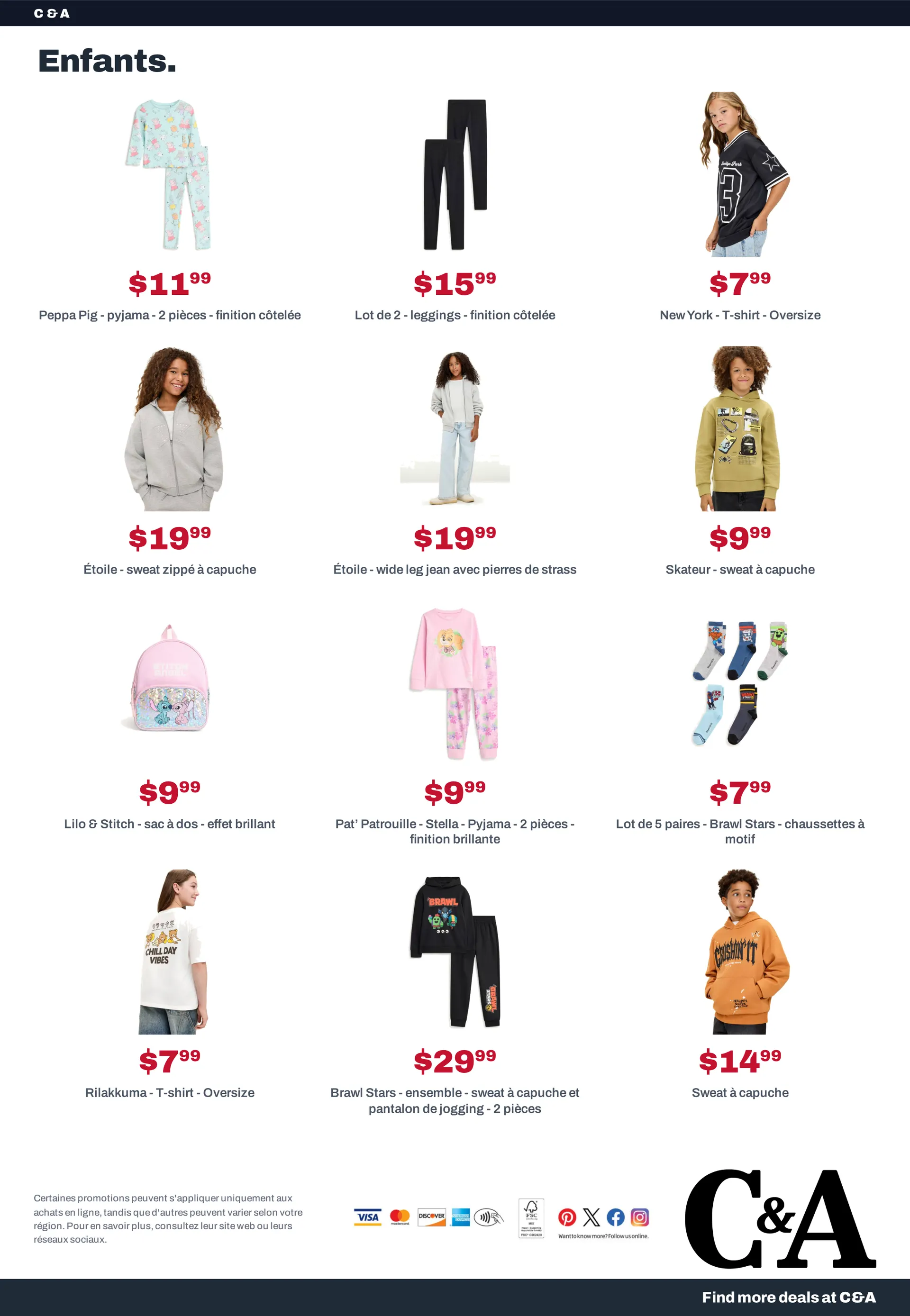 C&A — 2026-10-28 du 28 octobre au 12 novembre 2026 - Catalogue page 13