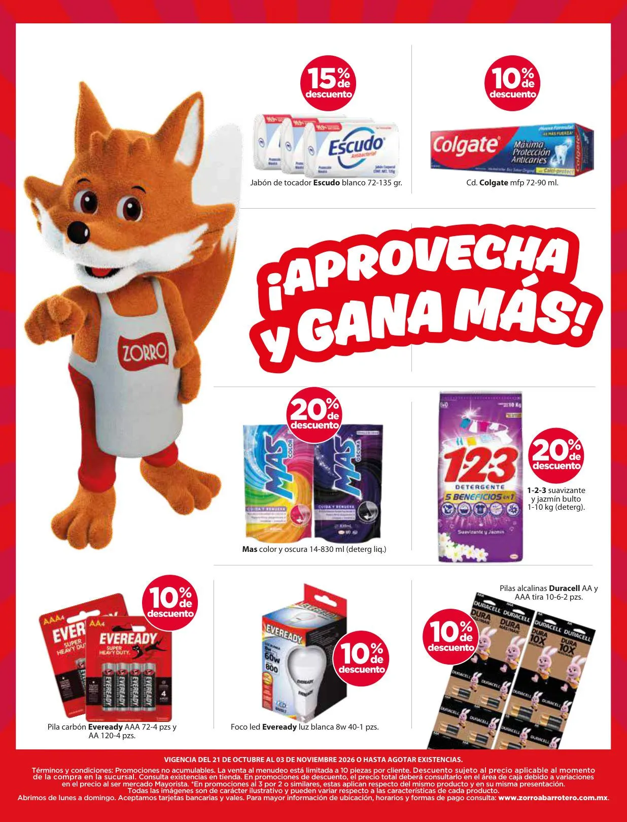 Catálogo de Zorro — 2026-10-23 21 de octubre al 3 de noviembre 2026 - Pagina 13