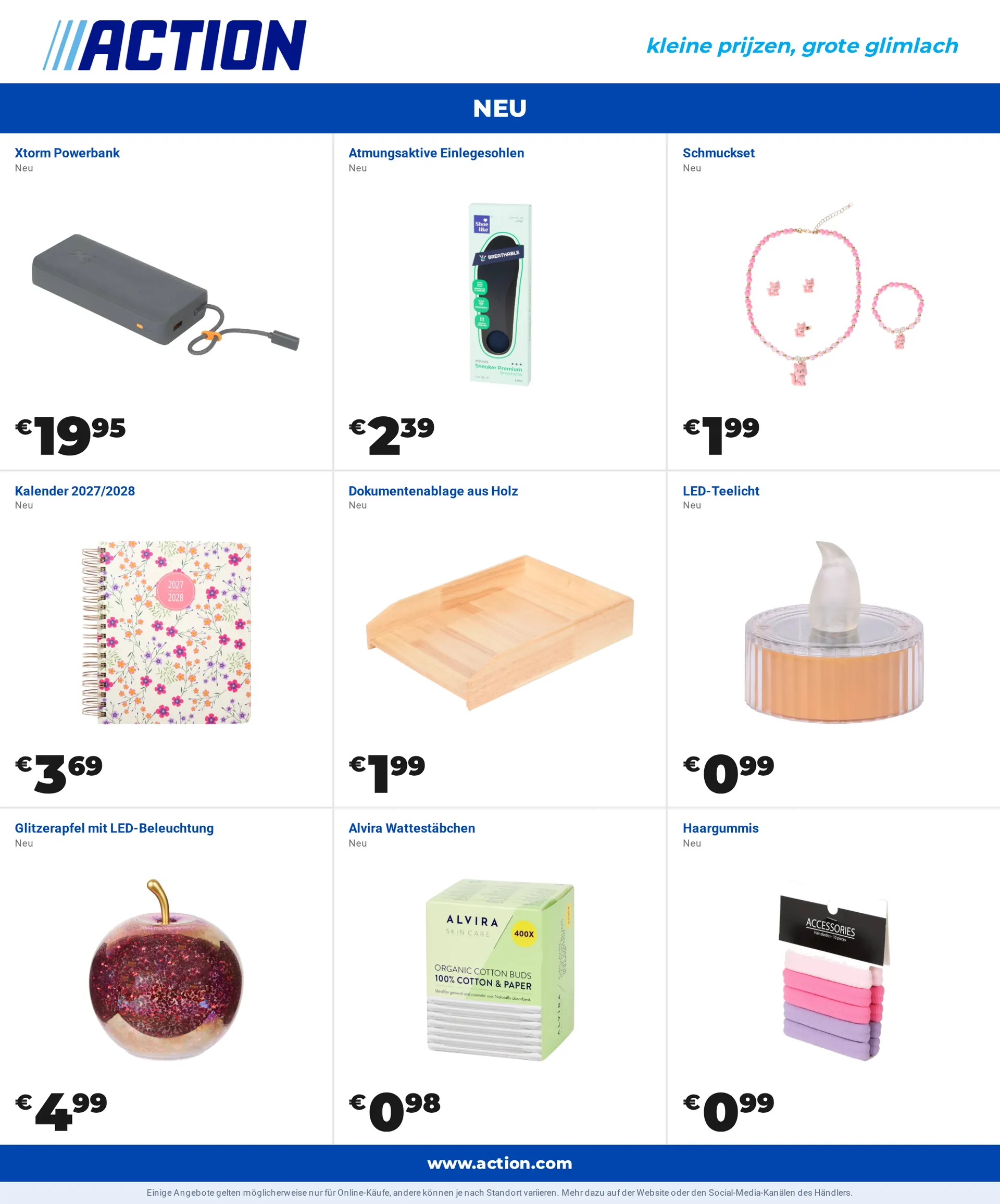 Sommerdeals gibt’s bei Action! von 10. August bis 24. August 2026 - Flugblätt seite 13