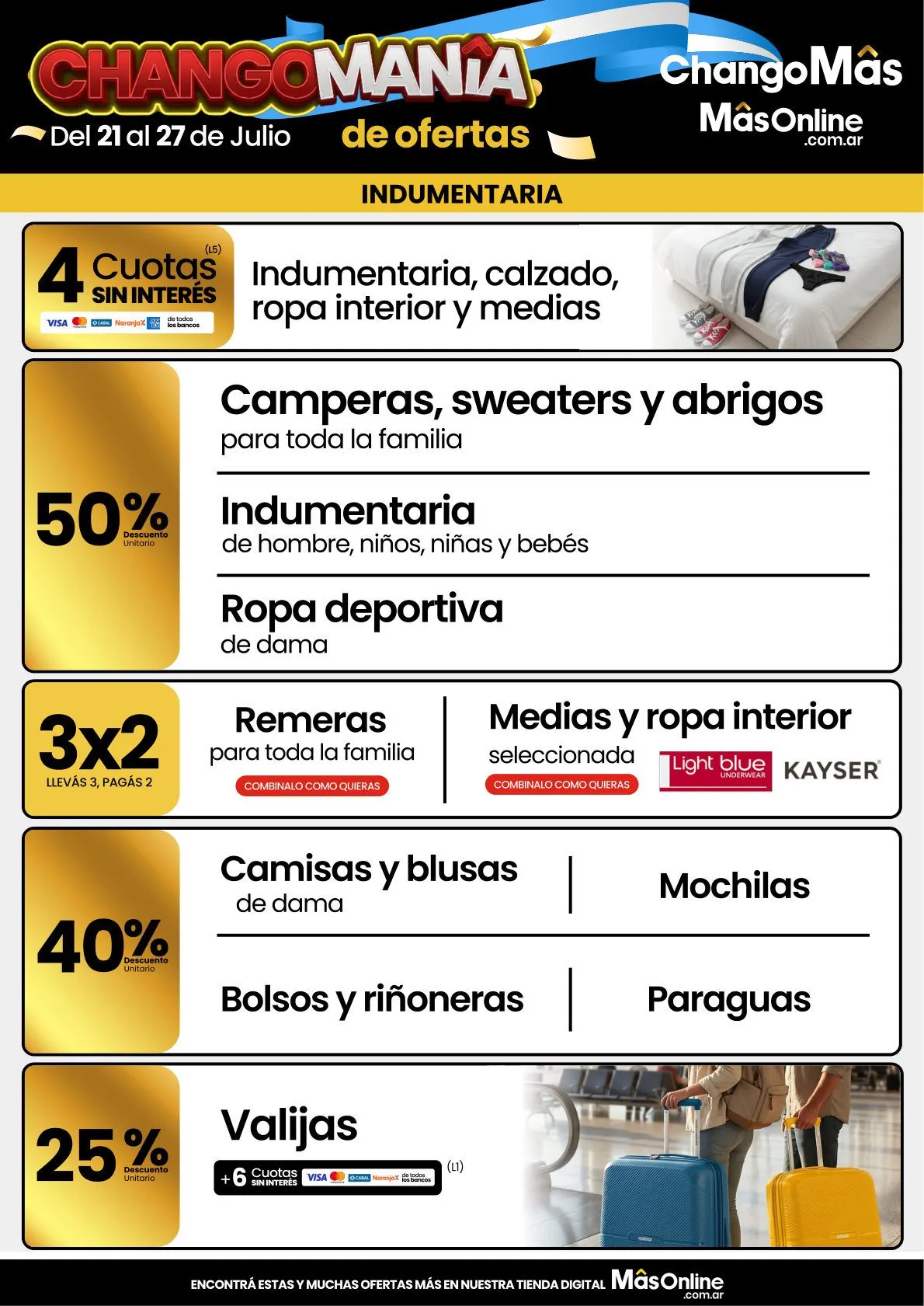 Ofertas de Changomas — 2026-07-21 21 de julio al 27 de julio 2026 - Página 13 del catálogo