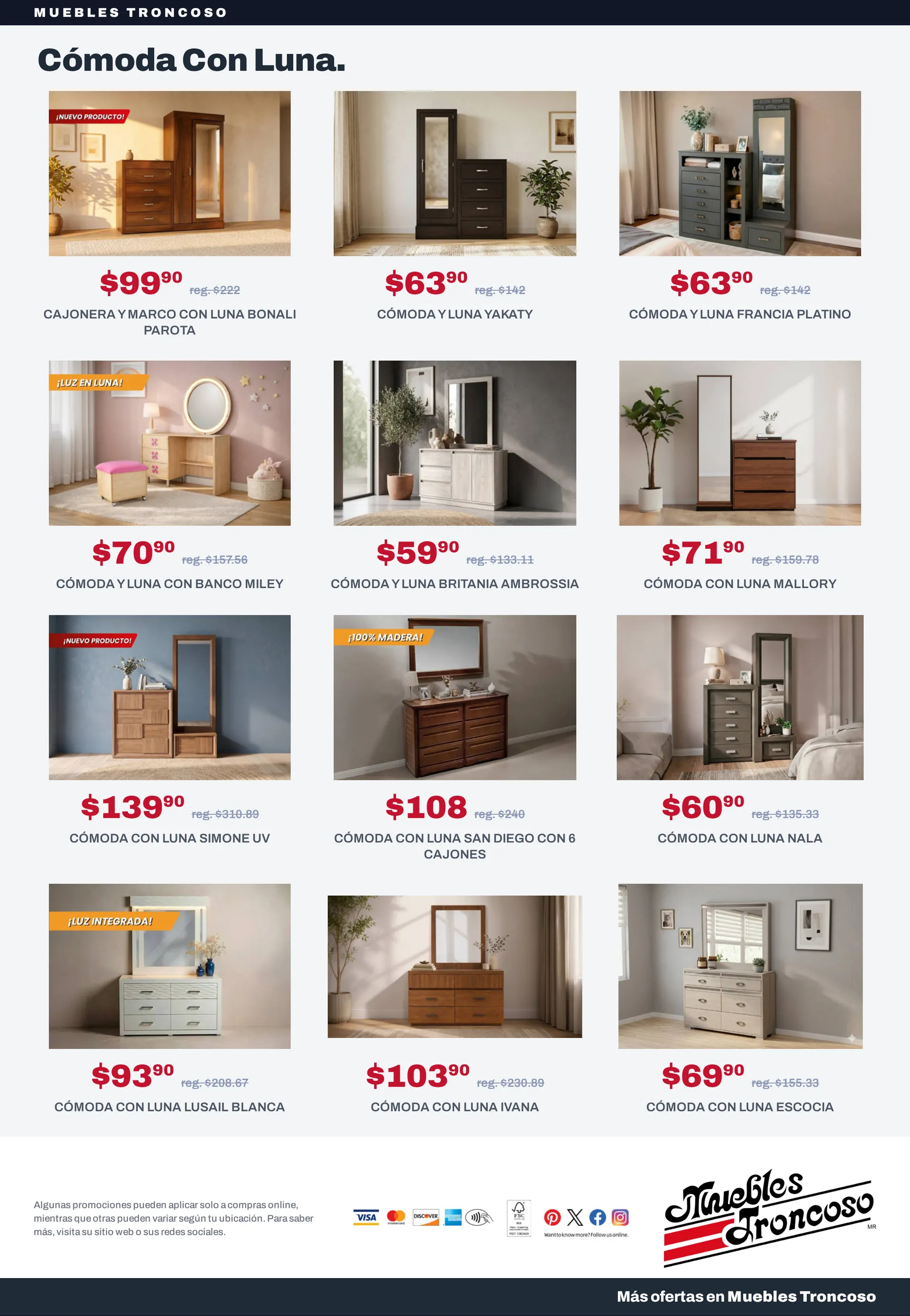 Catálogo de Muebles Troncoso — 2026-10-14 14 de octubre al 28 de octubre 2026 - Pagina 13