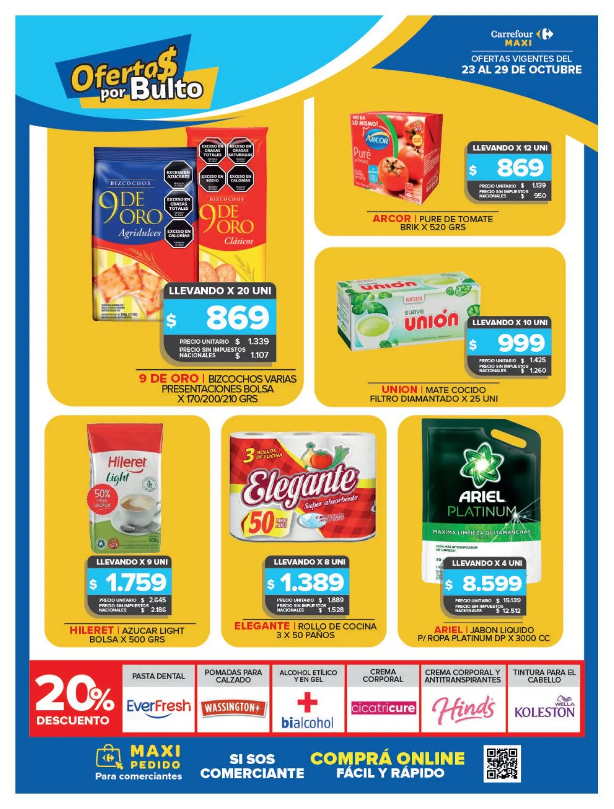 Ofertas de Carrefour Maxi — 2026-10-23 23 de octubre al 1 de noviembre 2026 - Página 13 del catálogo