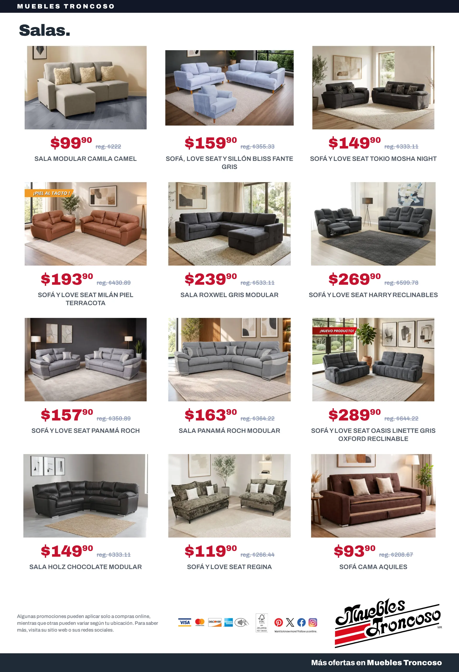 Catálogo de Muebles Troncoso — 2026-10-28 28 de octubre al 12 de noviembre 2026 - Pagina 13