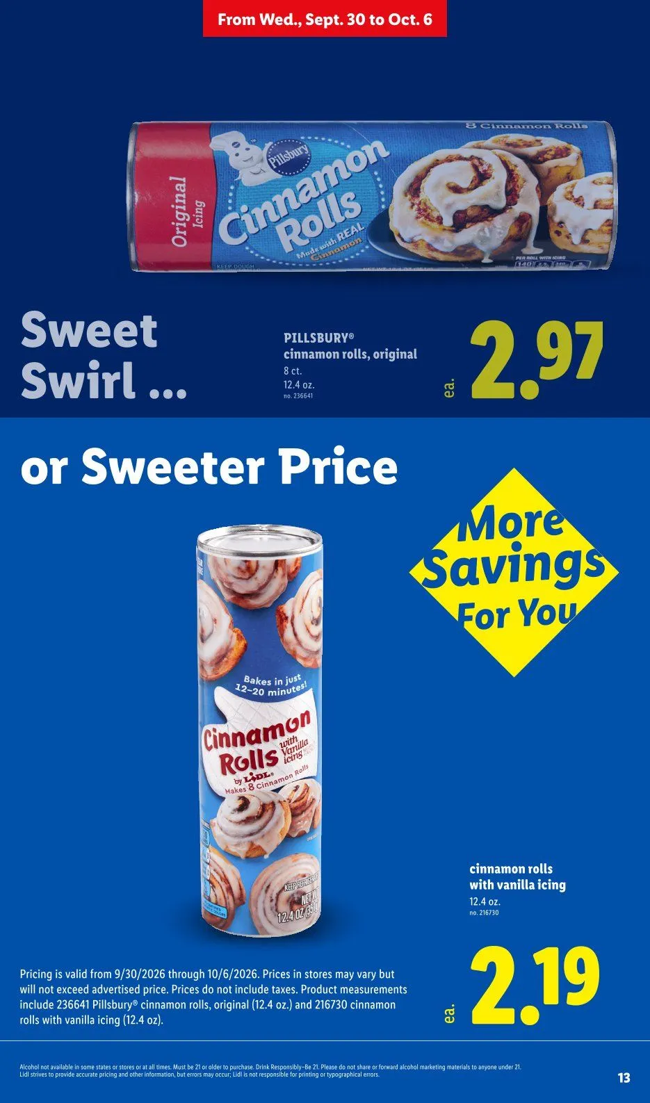 Weekly ad Lidl — 2026-09-29 from September 30 to October 6 2026 - Page 13
