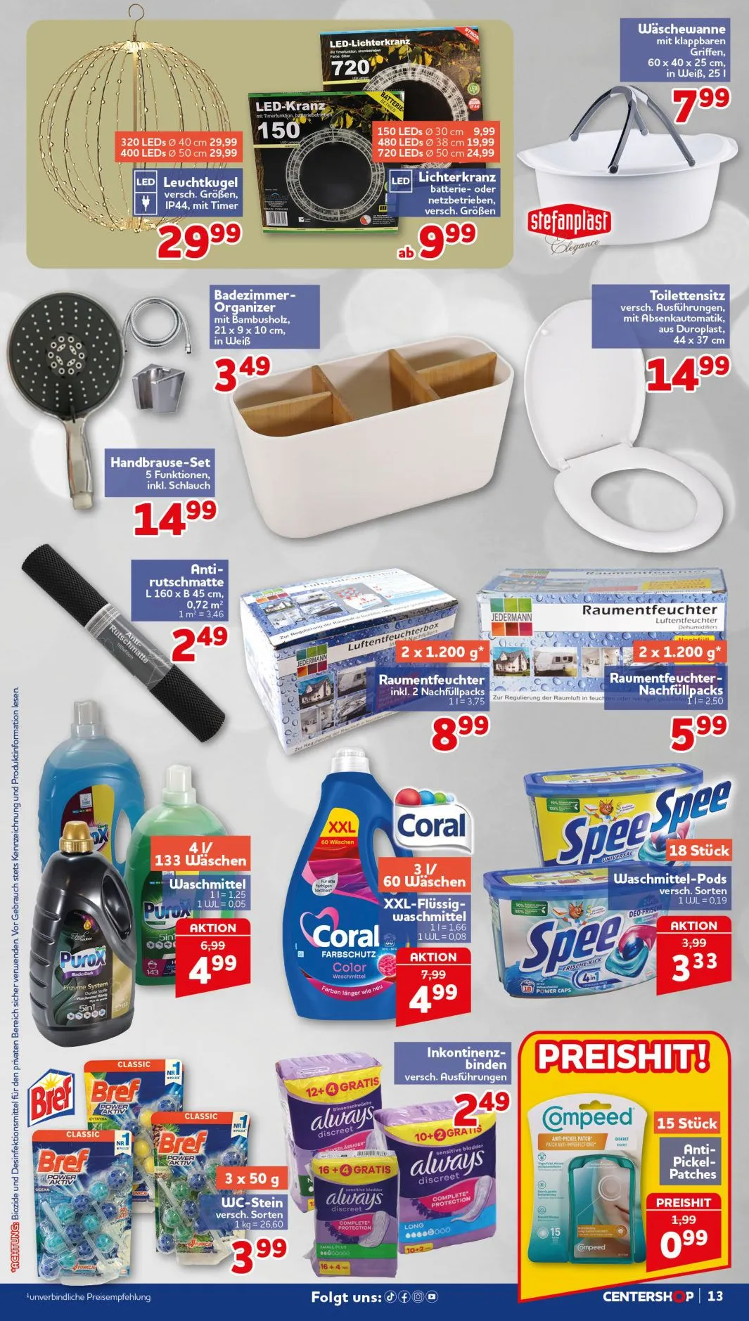 CENTERSHOP — 2026-10-15 von 12. Oktober bis 17. Oktober 2026 - Prospekt seite 13