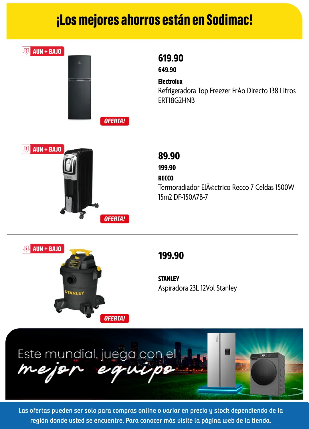 Catalogo de Ofertas Electrohogar 1 de julio al 16 de julio 2026 - Pag 13