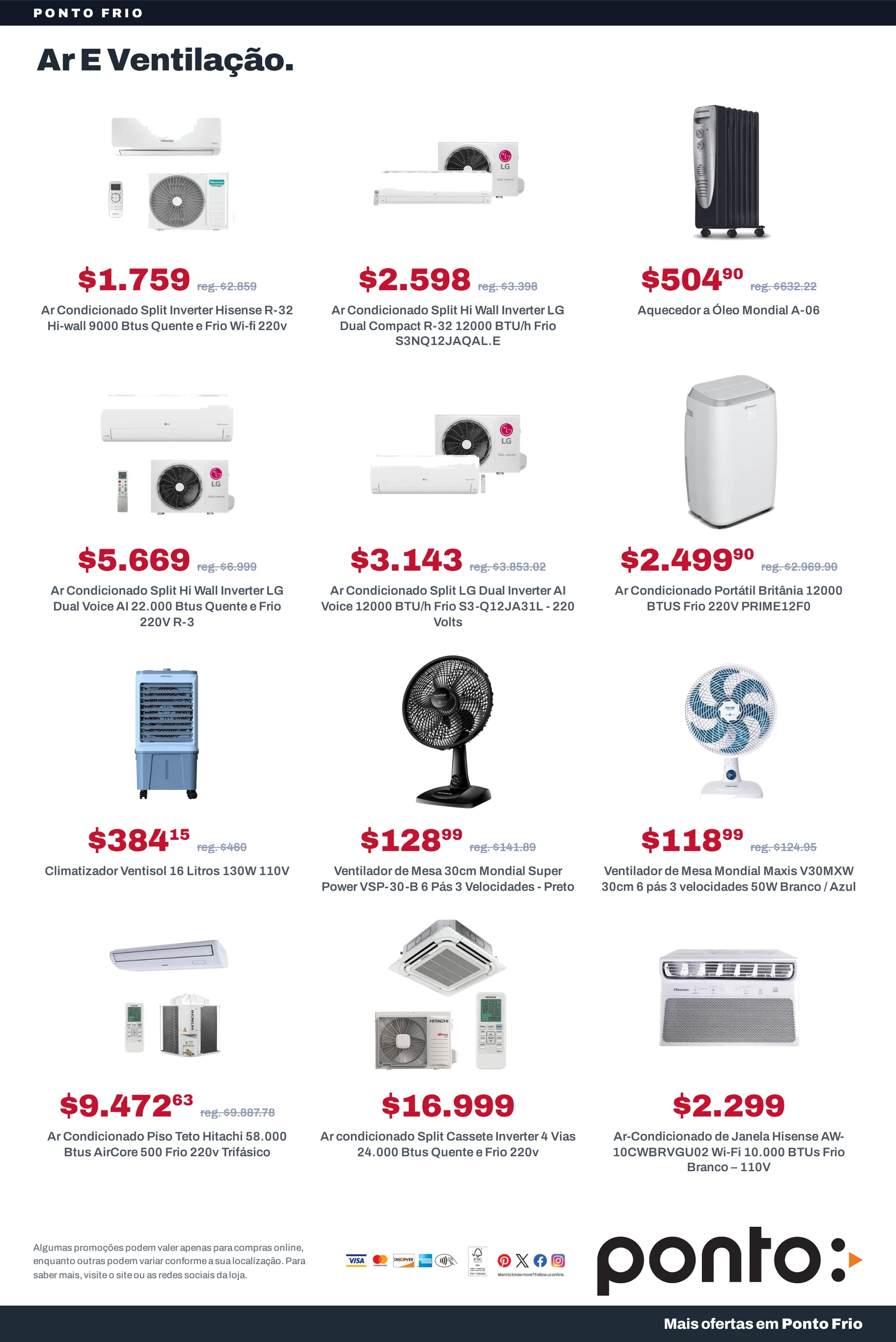 Encarte de Ponto Frio — Catálogo 1 — 2026-09-21 21 de setembro até 5 de outubro 2026 - Pagina 13