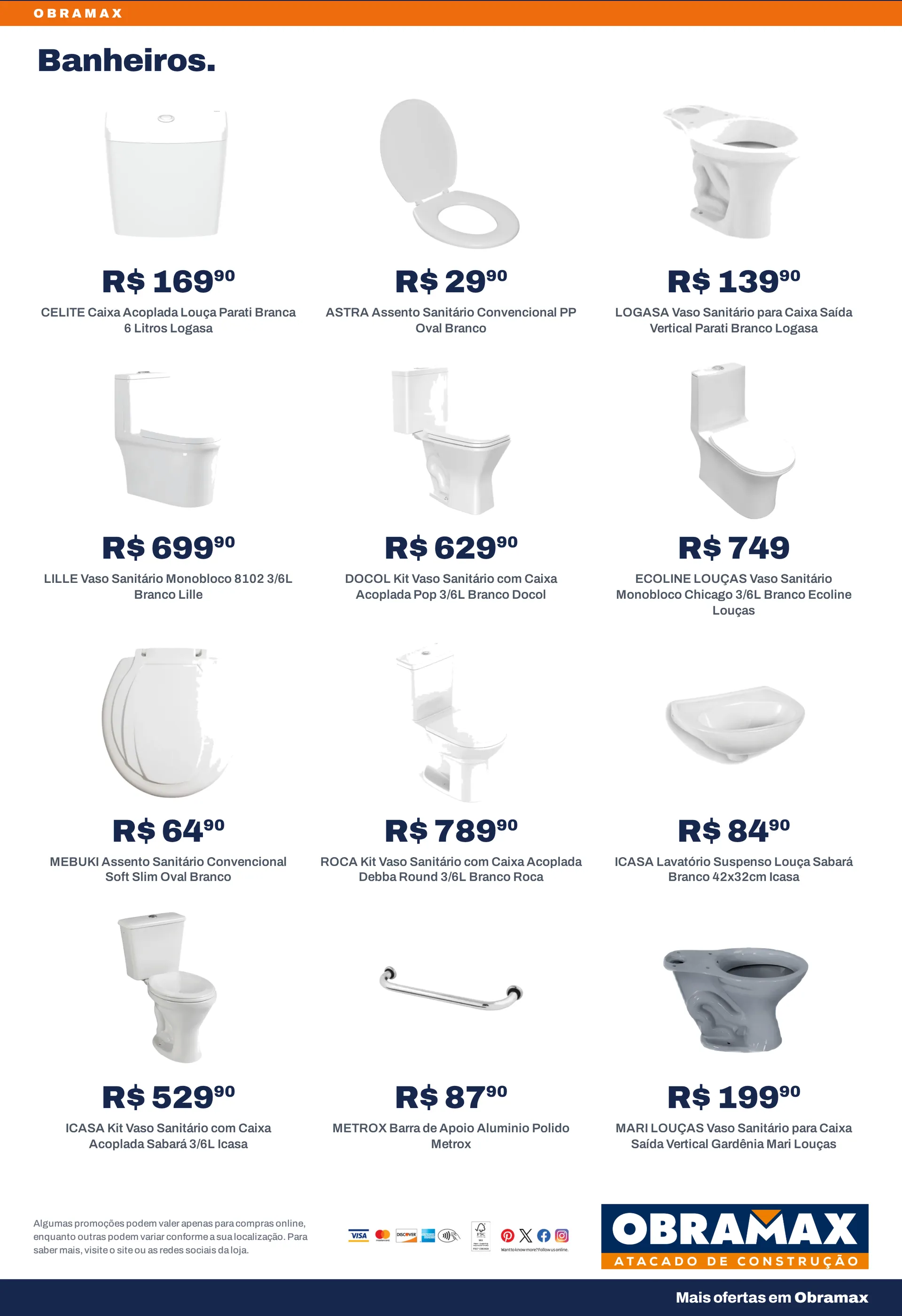 Encarte de Obramax — 2026-10-09 9 de outubro até 16 de outubro 2026 - Pagina 13
