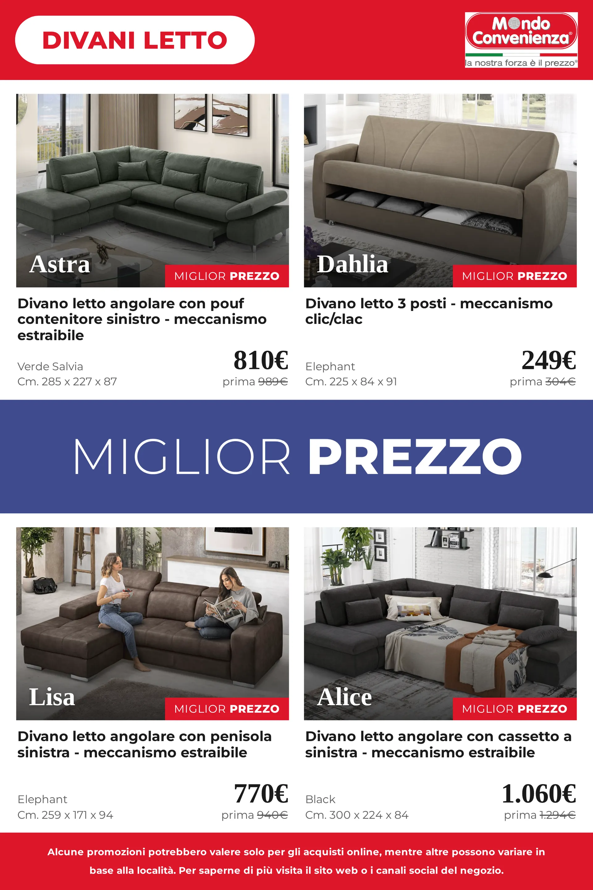 Mondo Convenienza — Catálogo 2 — 2026-10-27 da 27 ottobre a 13 novembre di 2026 - Pagina del volantino 13