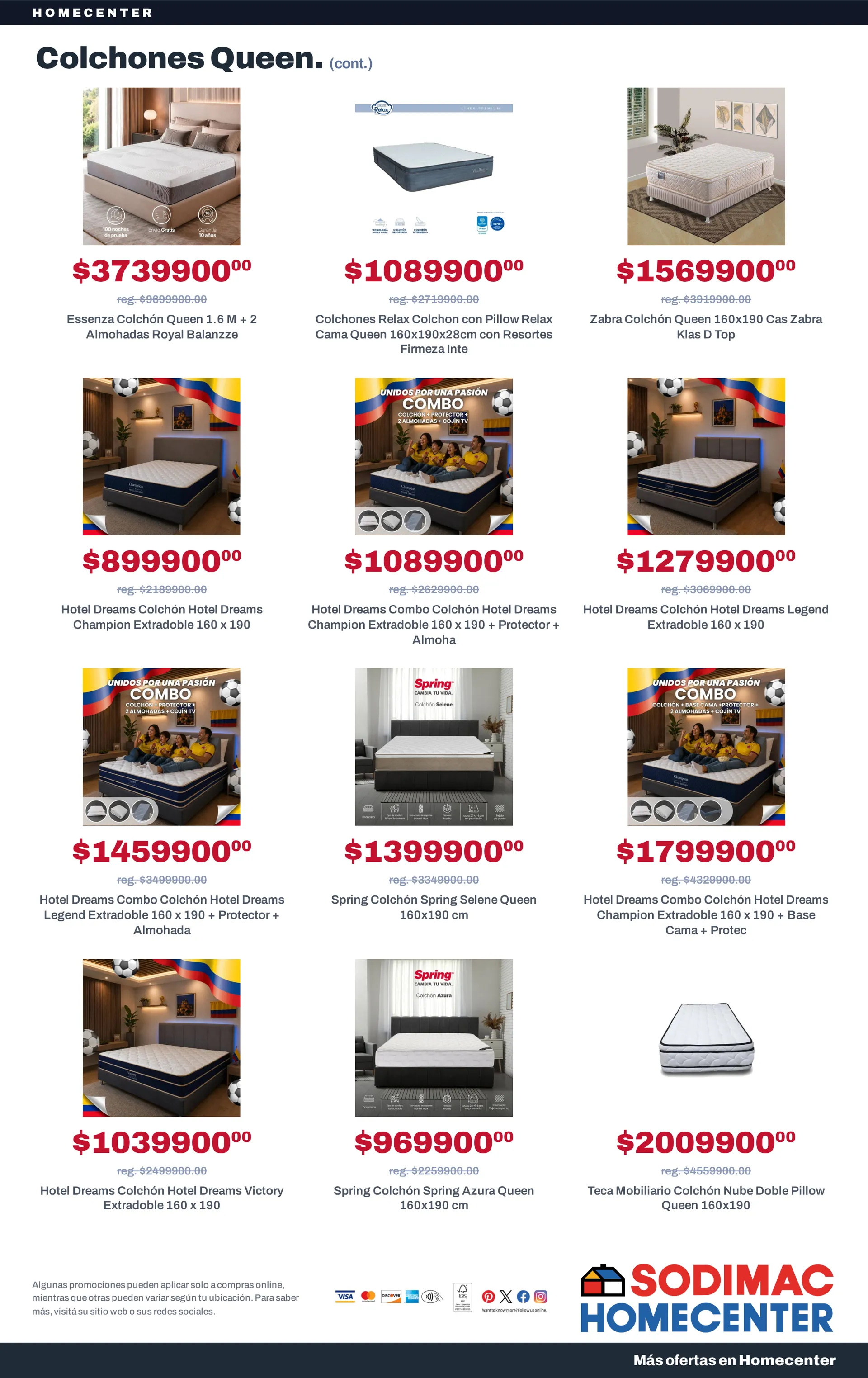 Catalogo de Ofertas colchones! 11 de agosto al 25 de agosto 2026 - Pag 13