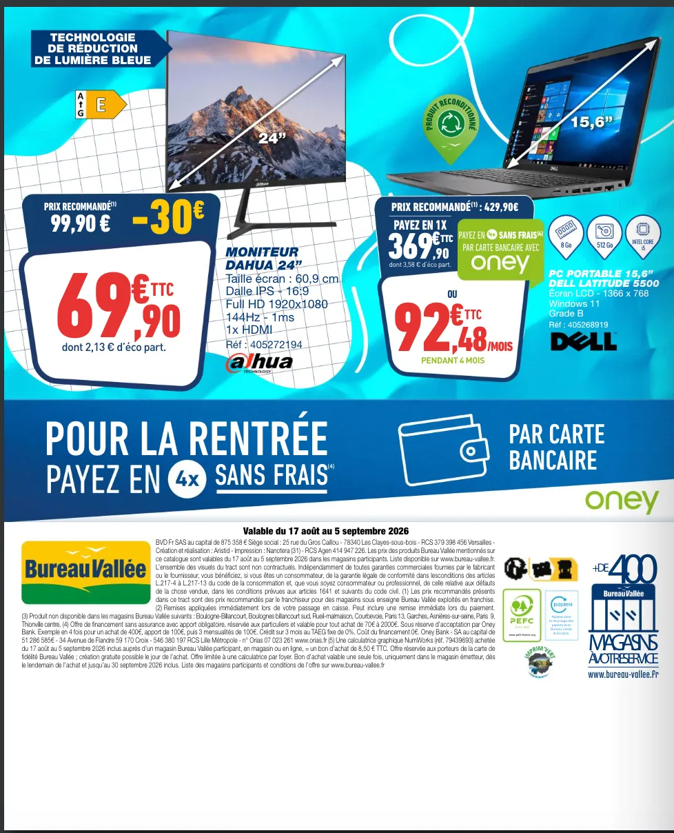 Bureau Vallée — 2026-08-19 du 19 août au 3 septembre 2026 - Catalogue page 13