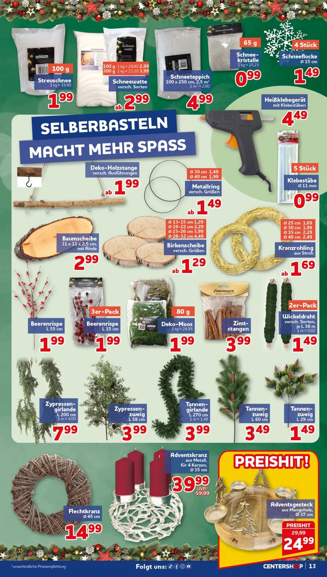 CENTERSHOP — 2026-10-19 von 19. Oktober bis 24. Oktober 2026 - Prospekt seite 13