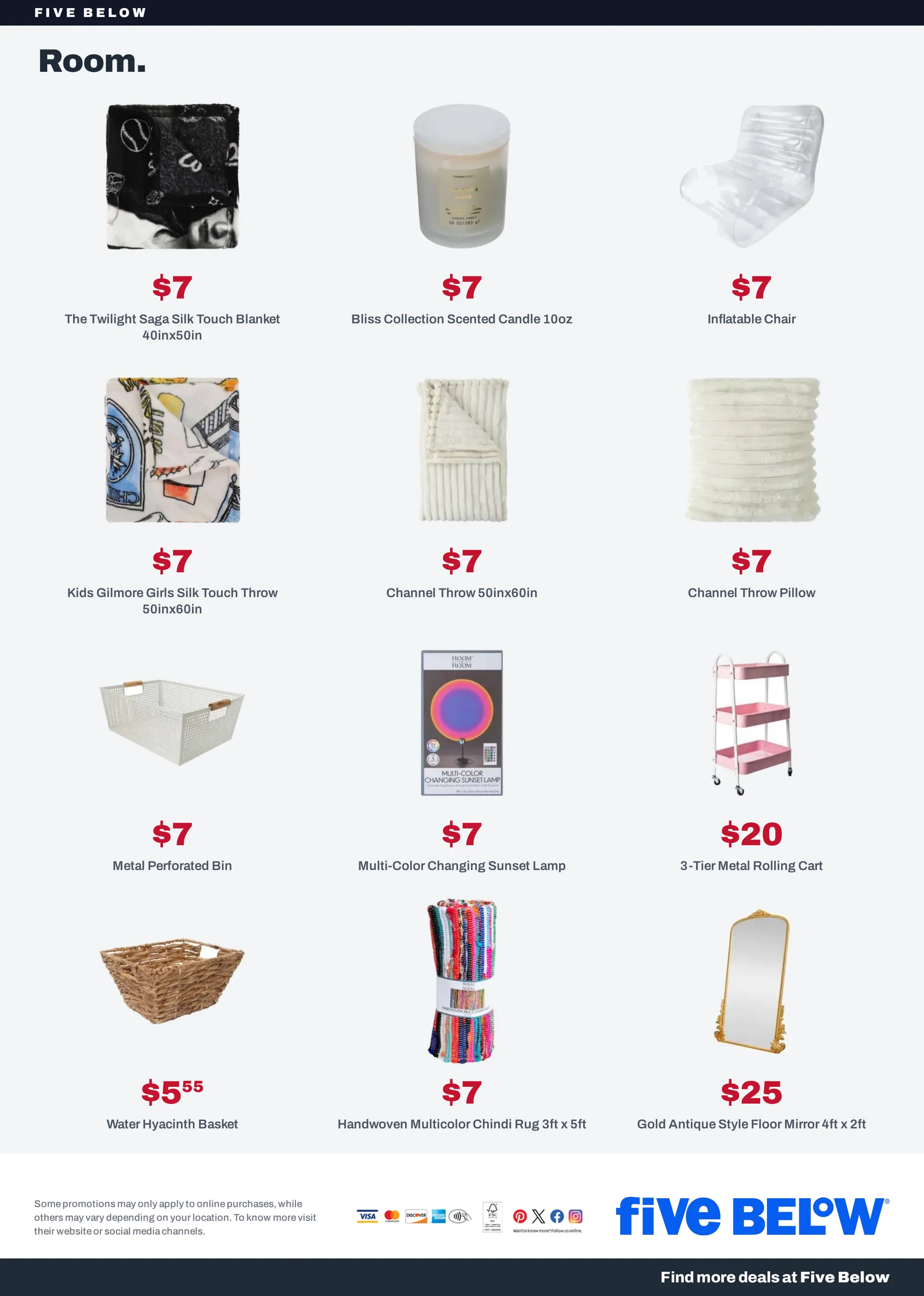 Weekly promotion Five Below — 2026-10-22 spanning from October 22 to October 29 2026 - Page 13 for Catalogue 365
