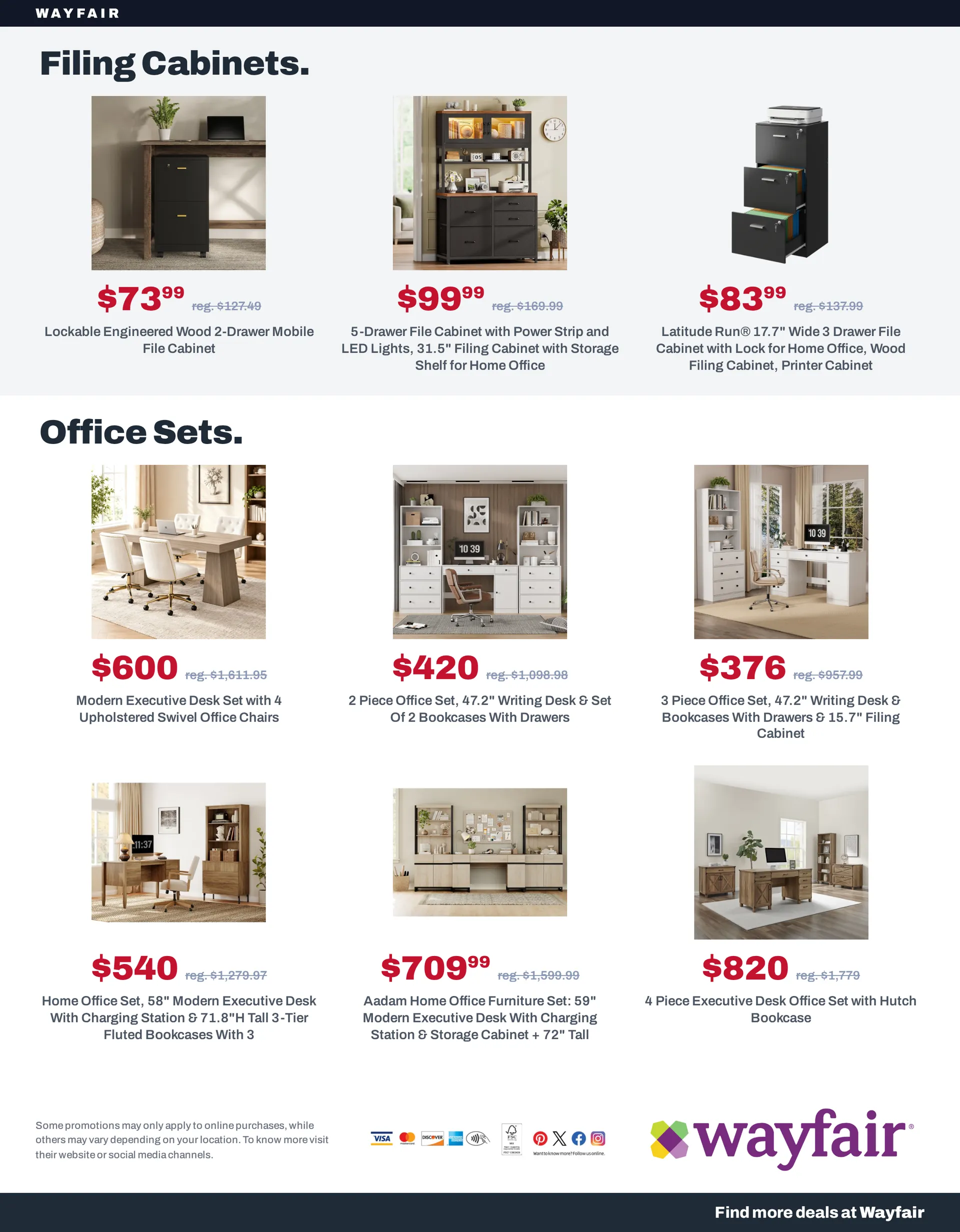 Weekly promotion Wayfair — 2026-10-16 spanning from October 16 to October 30 2026 - Page 13 for Catalogue 365