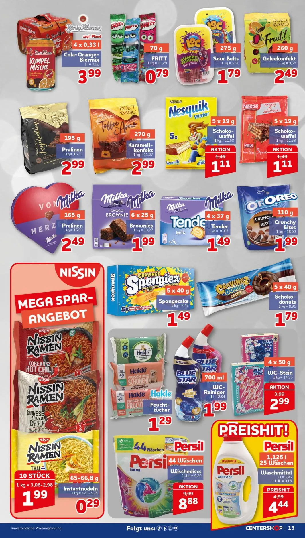 CENTERSHOP — 2026-09-23 von 21. September bis 26. September 2026 - Prospekt seite 13