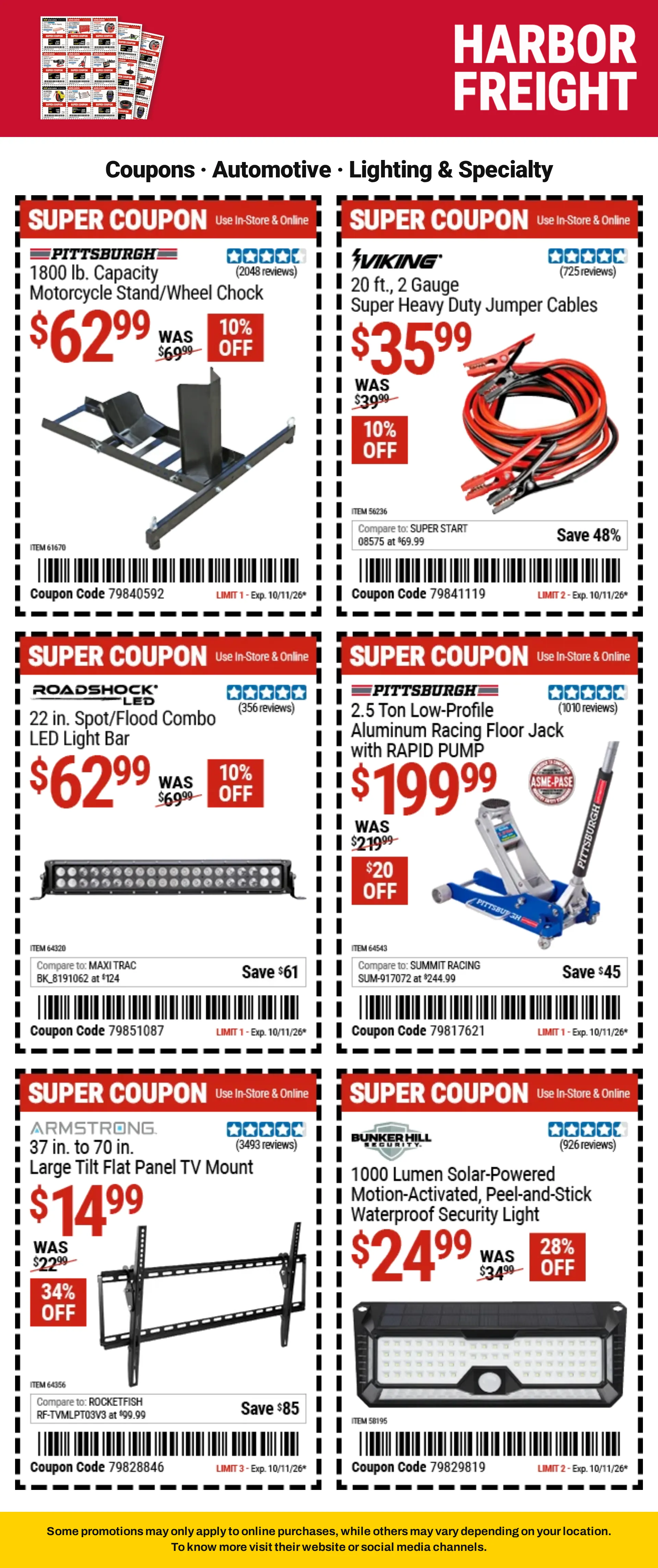 Weekly ad Harbor Freight — Catálogo 2 — 2026-10-09 from October 9 to October 26 2026 - Page 13