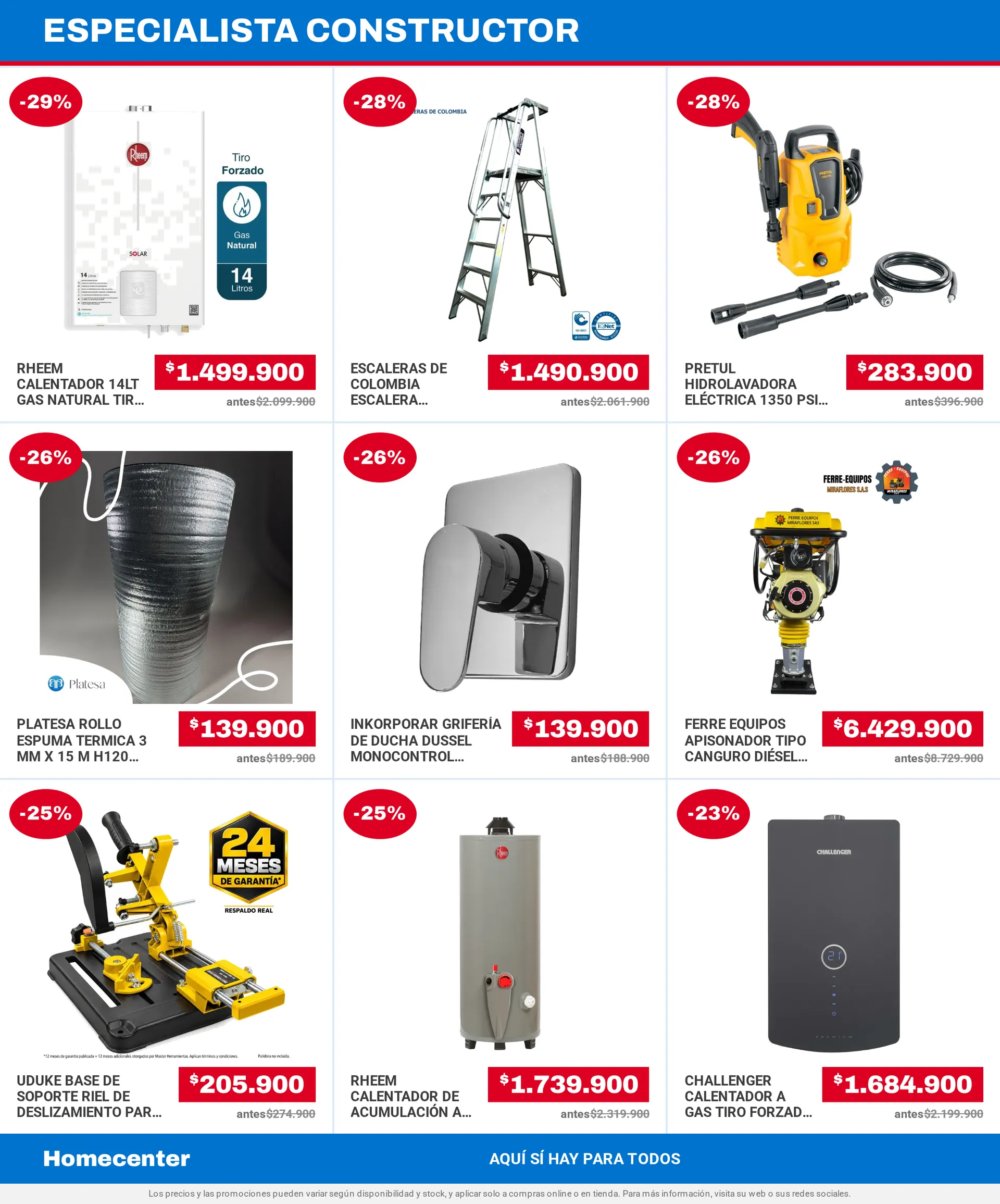 Catalogo de Homecenter — Catálogo 1 — 2026-10-15 15 de octubre al 29 de octubre 2026 - Pag 13