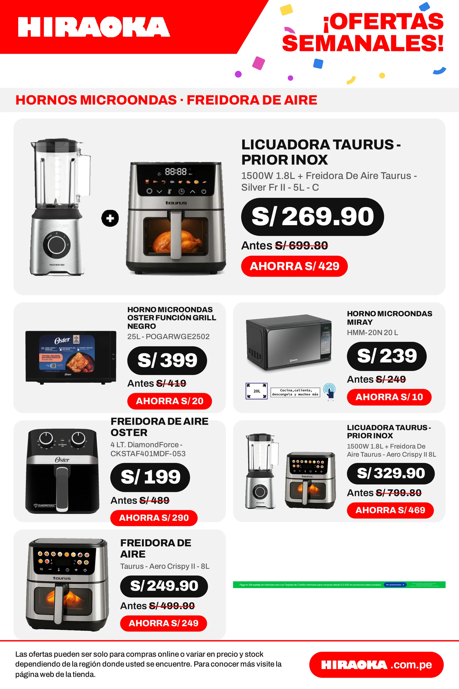 Catalogo de Hiraoka — Catálogo 2 — 2026-09-21 21 de setiembre al 5 de octubre 2026 - Pag 13