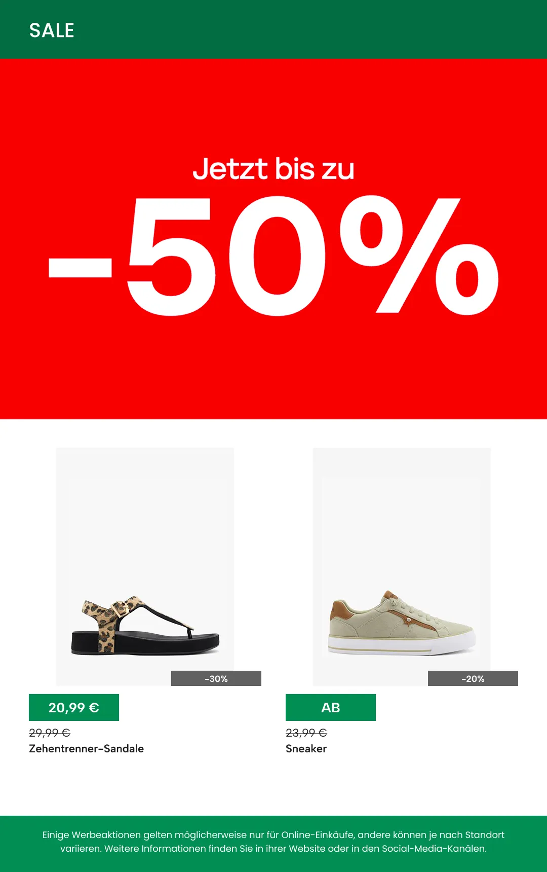 Sale für Damen von 3. Juli bis 18. Juli 2026 - Prospekt seite 13