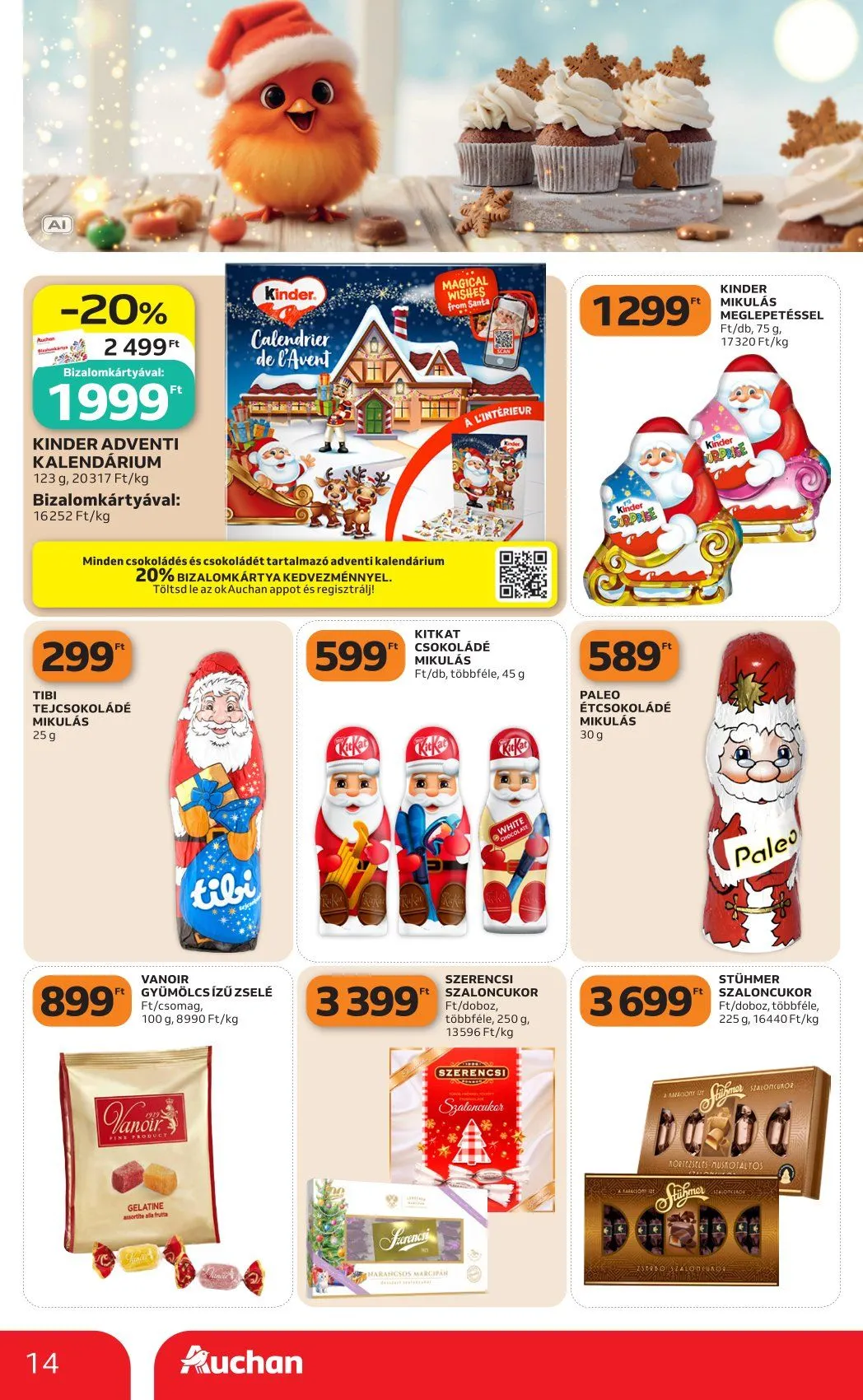 Katalógus Auchan — 2026-10-30 október 22.-tól november 4.-ig 2026. - Oldal 14