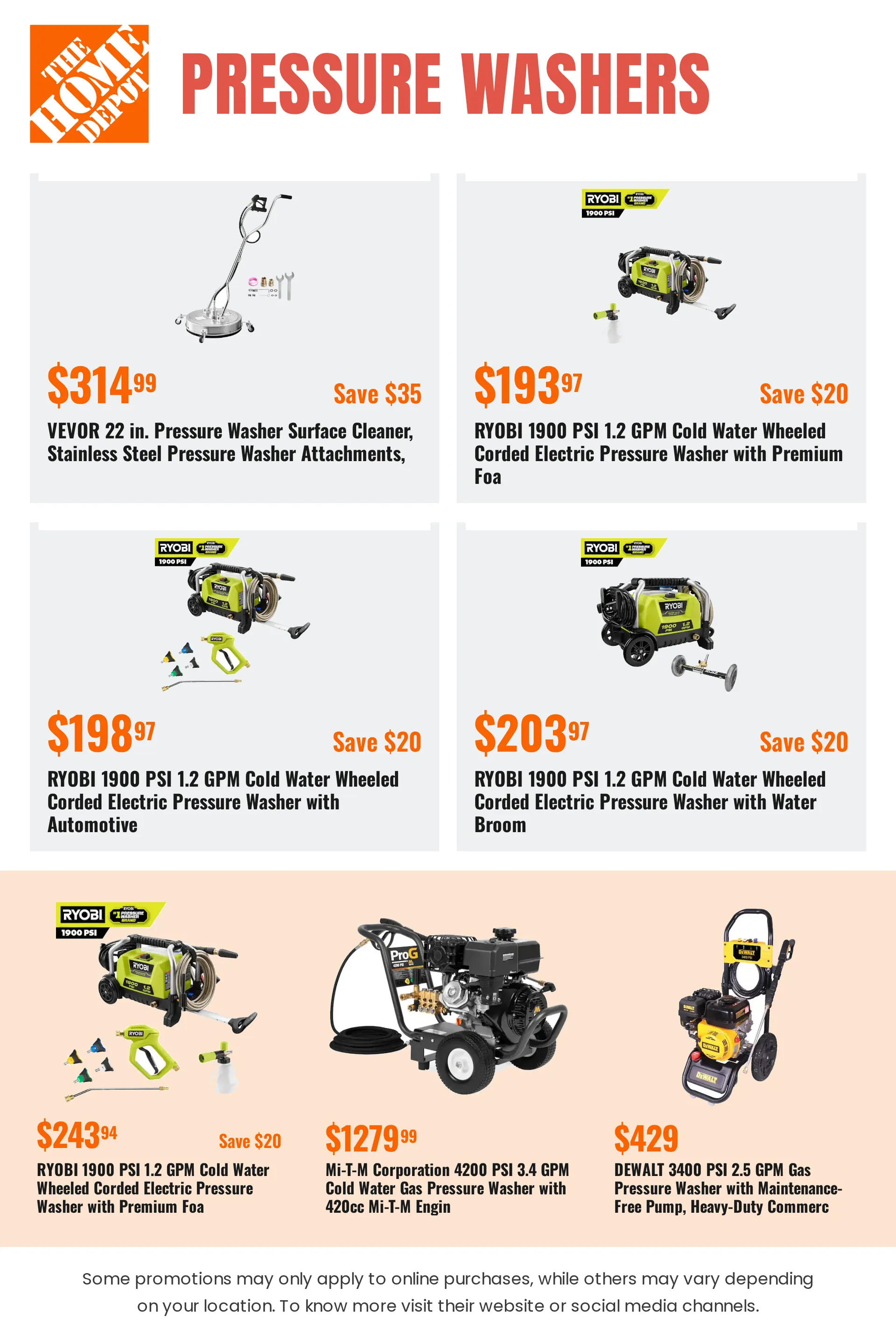 Weekly promotion The Home Depot — Catálogo 2 — 2026-10-20 spanning from October 20 to November 4 2026 - Page 14 for Catalogue 365