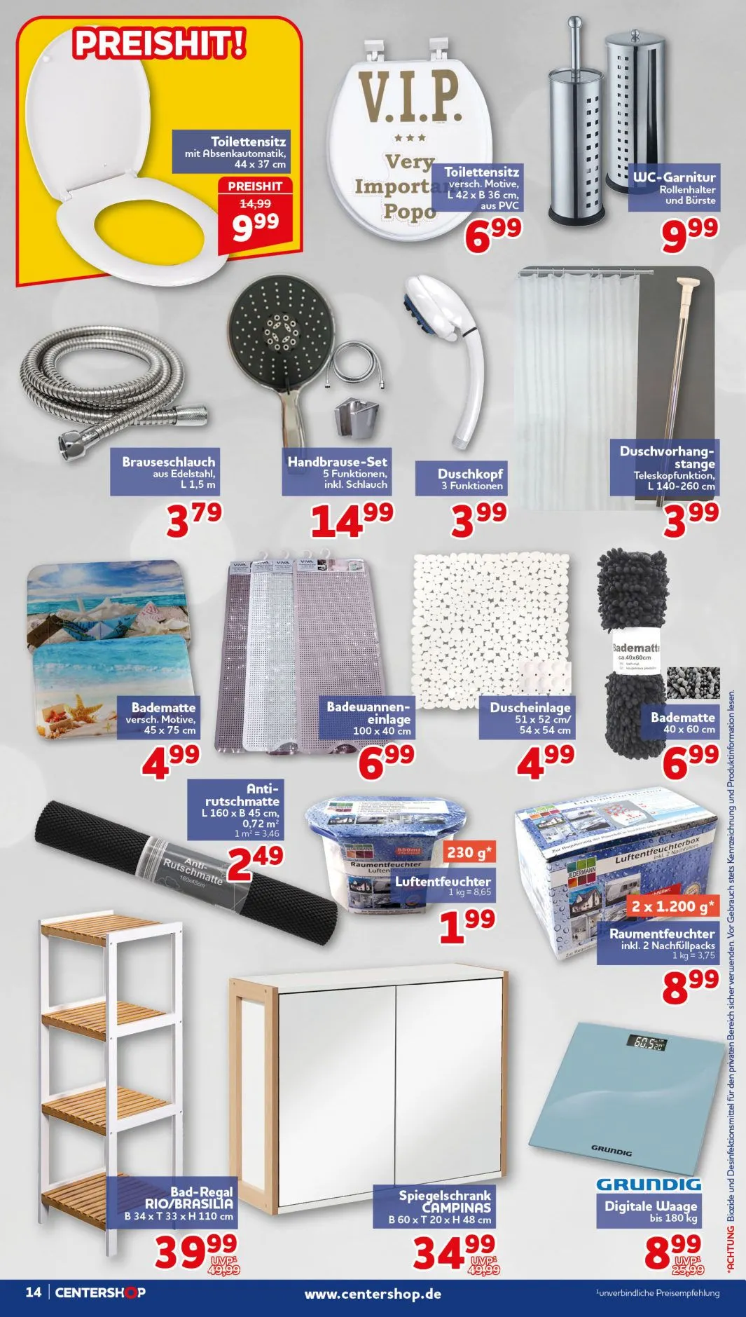CENTERSHOP — 2026-09-29 von 29. September bis 2. Oktober 2026 - Prospekt seite 14