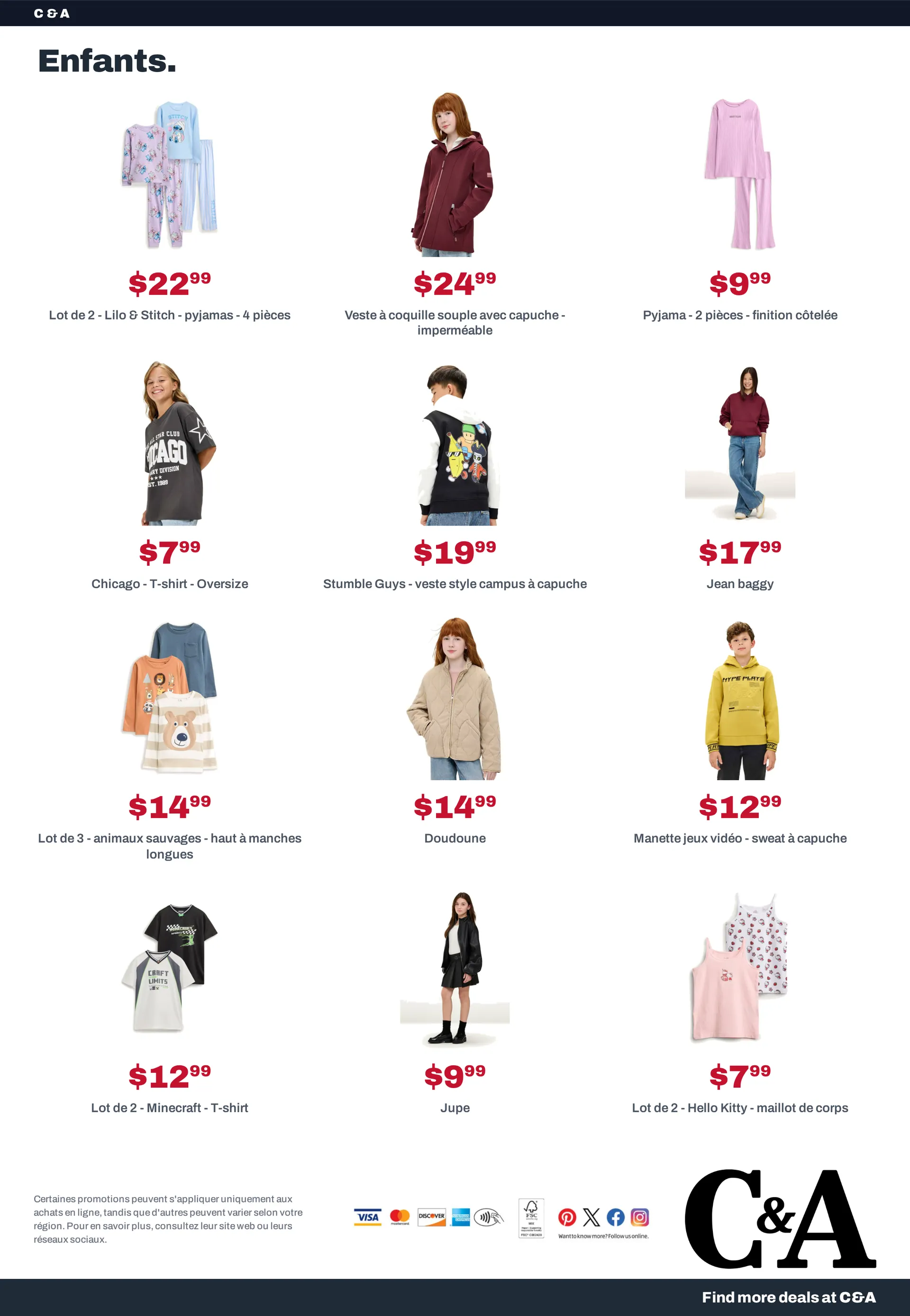 C&A — 2026-10-28 du 28 octobre au 12 novembre 2026 - Catalogue page 14