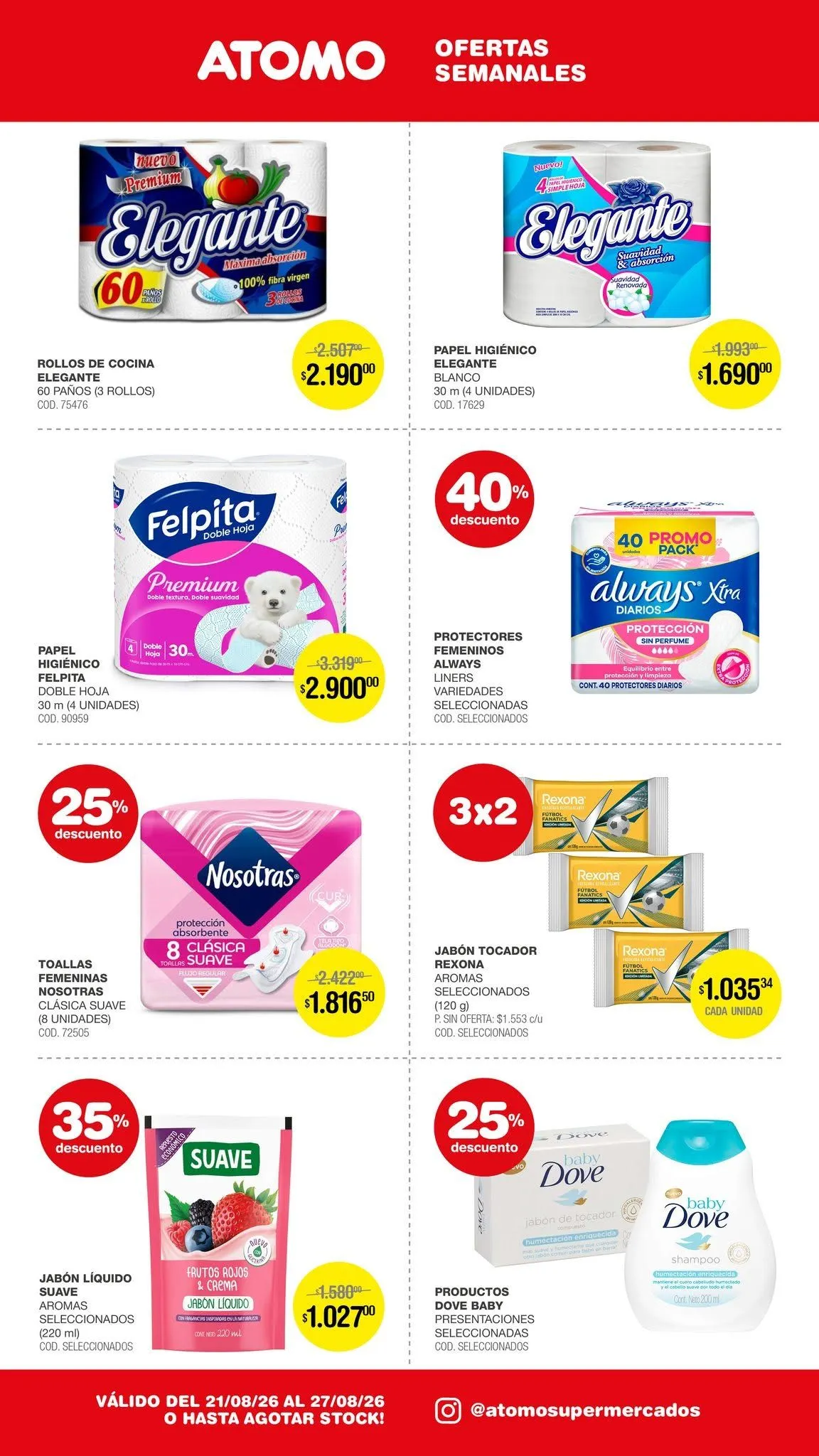 Ofertas de Atomo — 2026-08-26 21 de agosto al 27 de agosto 2026 - Página 14 del catálogo