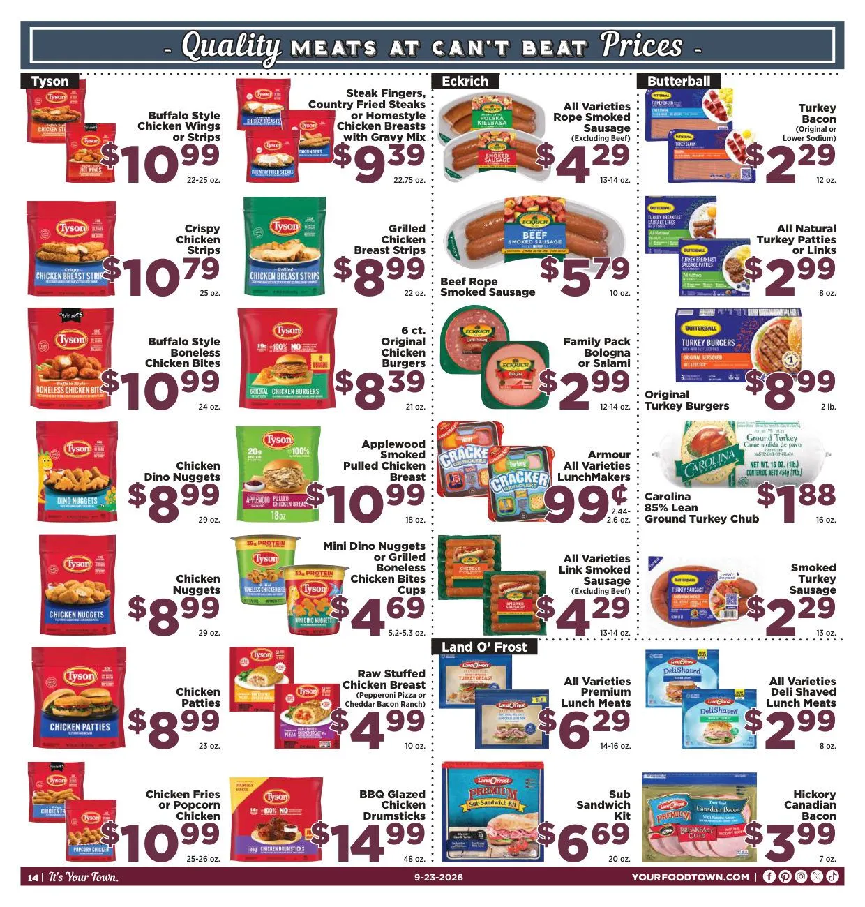 Weekly ad Foodtown — 2026-09-29 from September 23 to September 30 2026 - Page 14