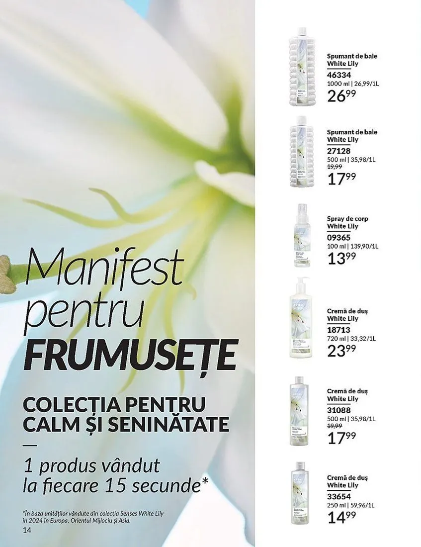 Catalog Avon Netarat de la 1 aprilie până la 30 aprilie 2025 - Revista Pagina 14