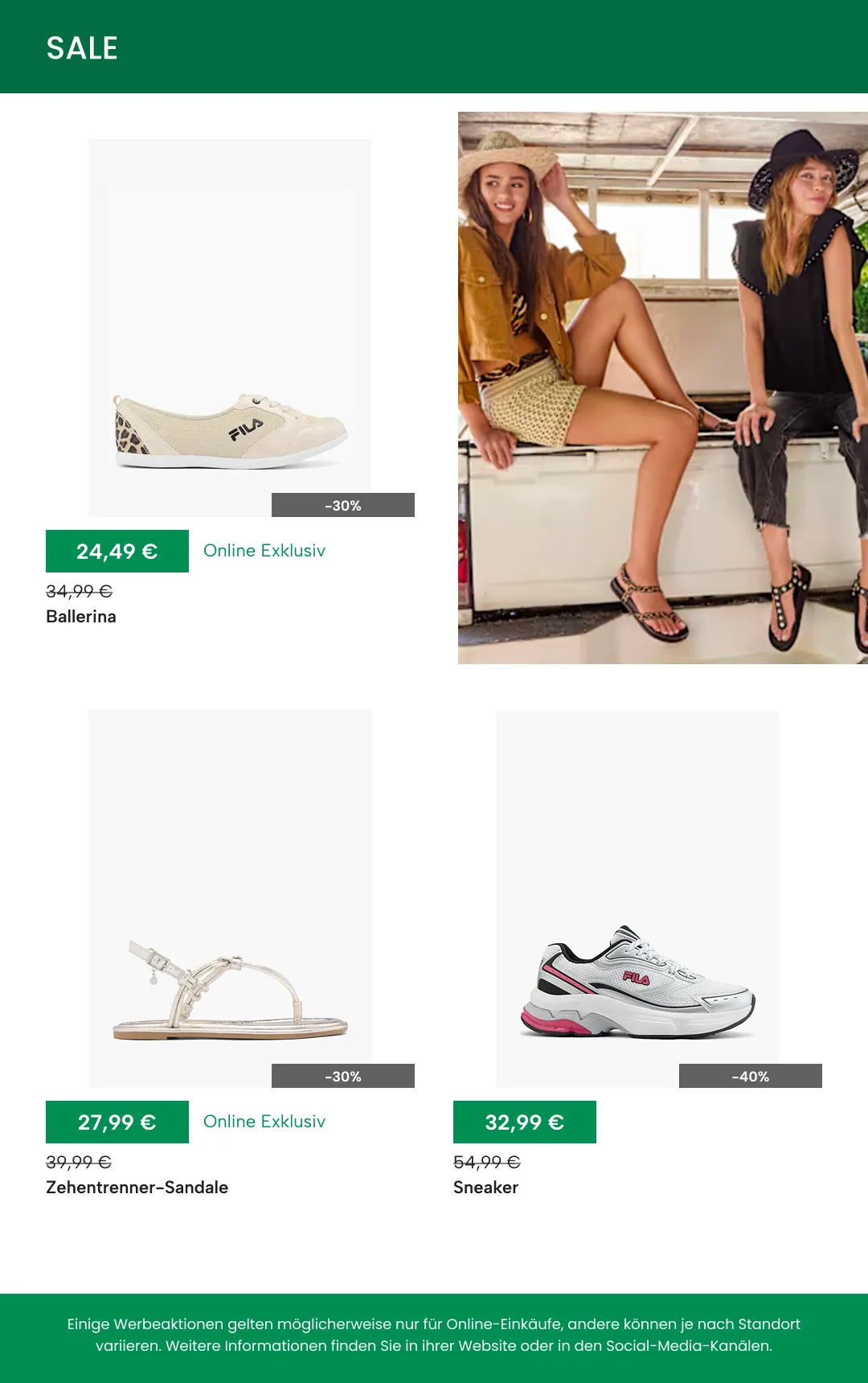 Sale für Damen von 3. Juli bis 18. Juli 2026 - Prospekt seite 14