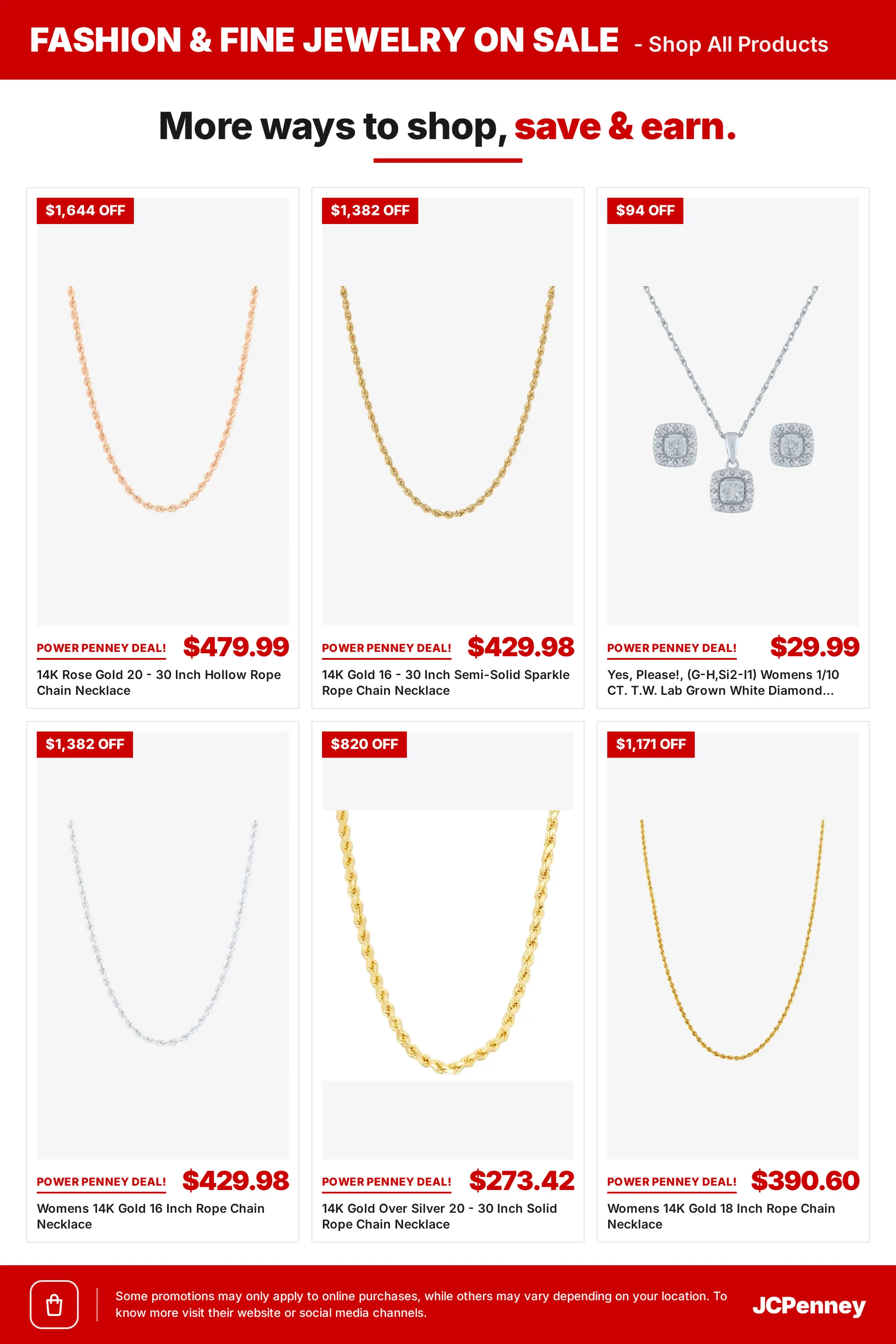 Weekly promotion JCPenney — 2026-10-21 spanning from October 21 to November 5 2026 - Page 14 for Catalogue 365