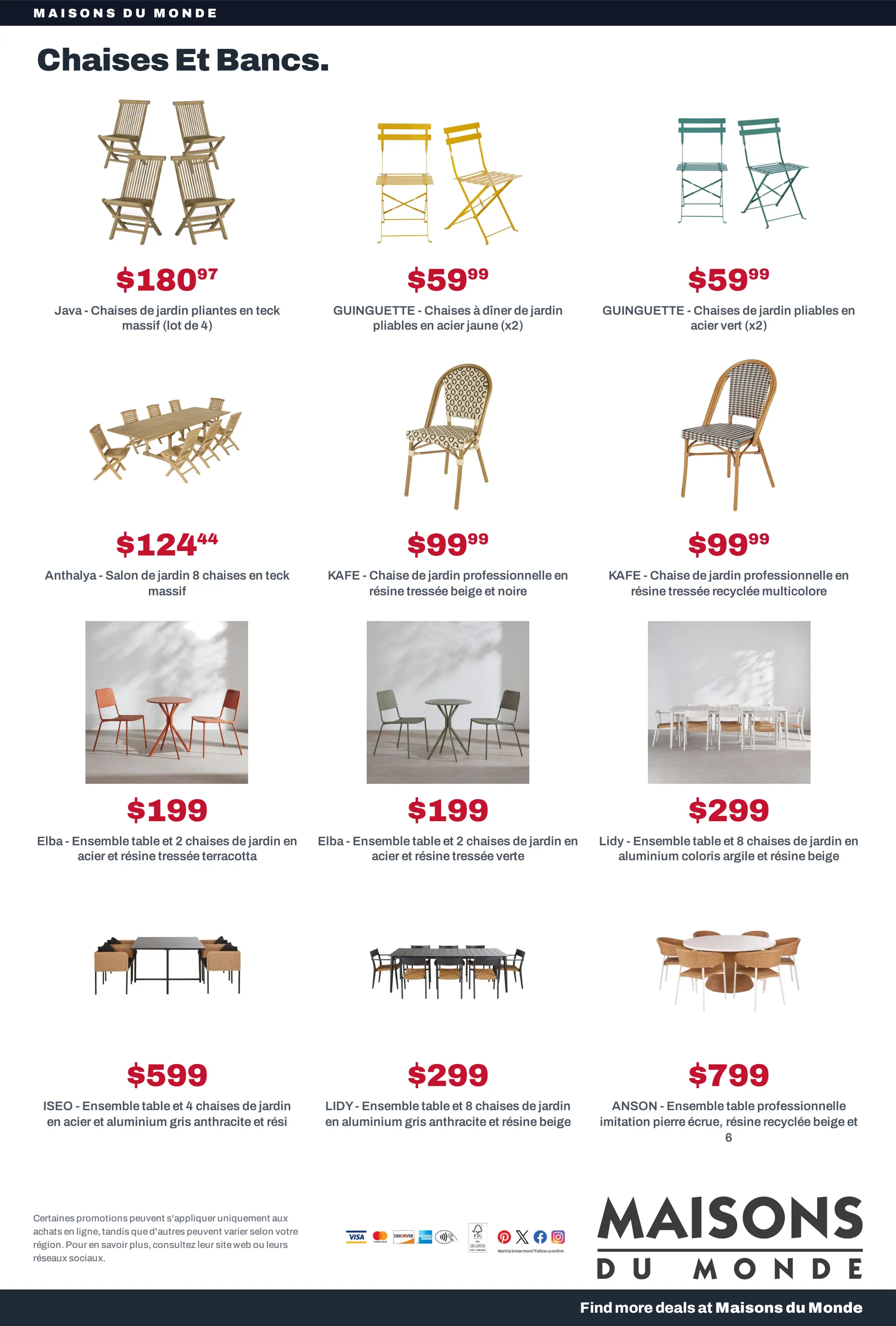 Maisons du Monde — 2026-09-04 du 4 septembre au 21 septembre 2026 - Catalogue page 14