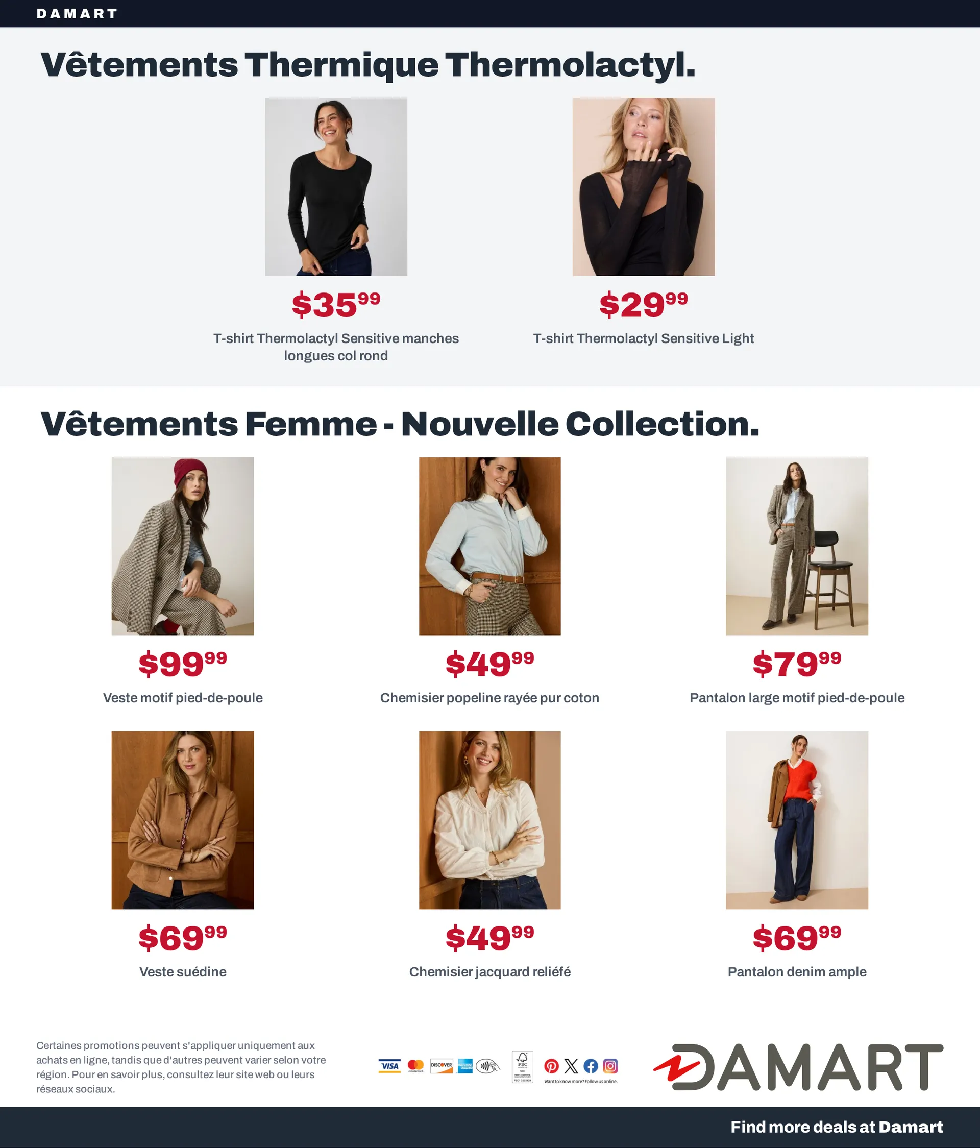 Damart — 2026-09-22 du 22 septembre au 7 octobre 2026 - Catalogue page 14