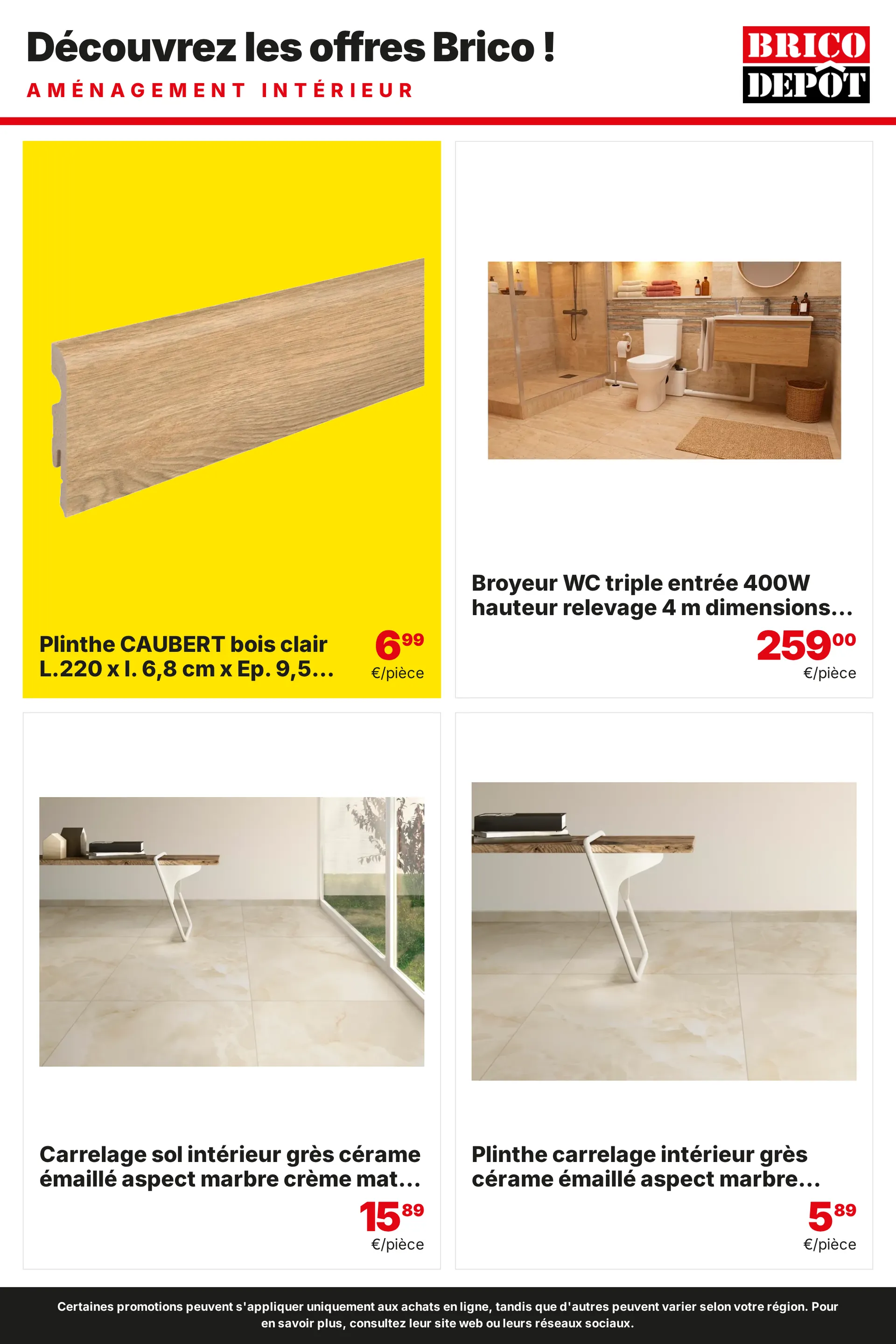Brico Dépôt — 2026-10-22 du 22 octobre au 6 novembre 2026 - Catalogue page 14