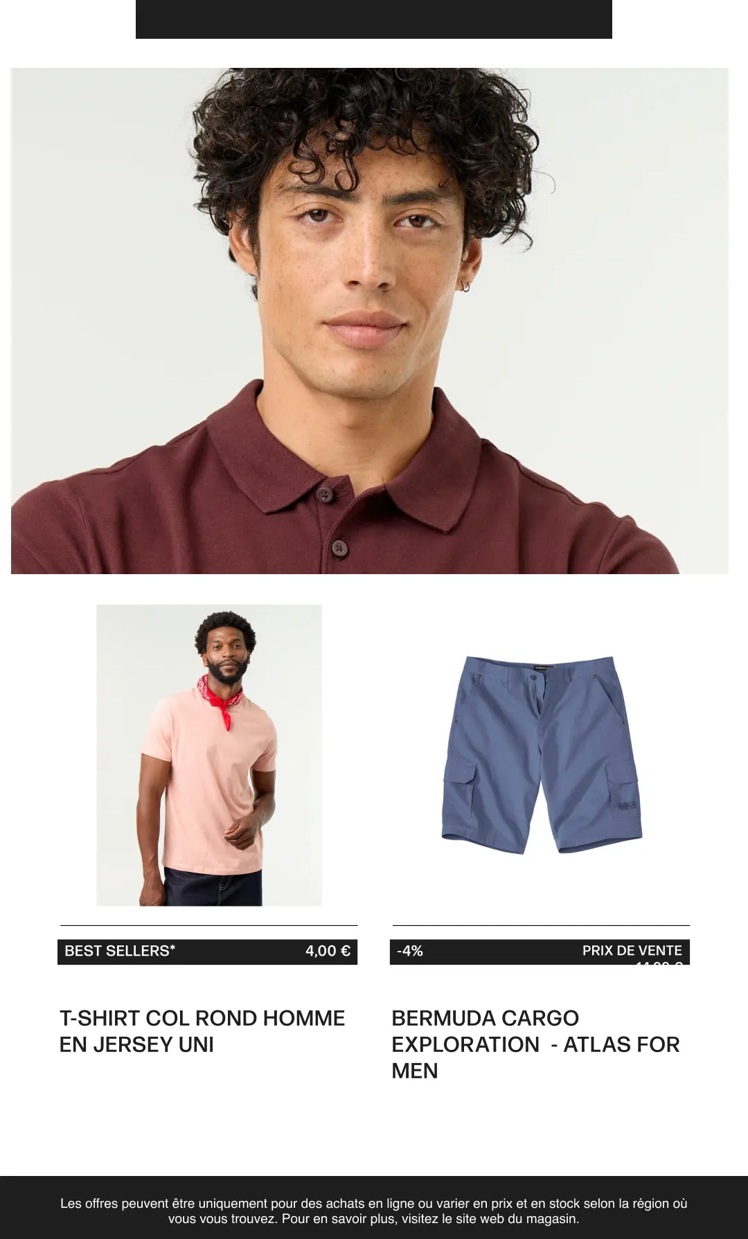 Vêtements homme du 6 août au 21 août 2026 - Catalogue page 14