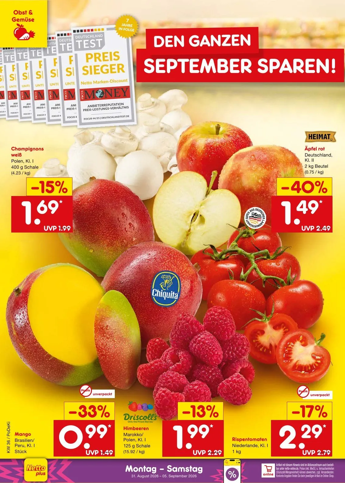 Netto Marken-Discount — 2026-08-31 van 31 augustus tot 5 september 2026 - Folder pagina 14