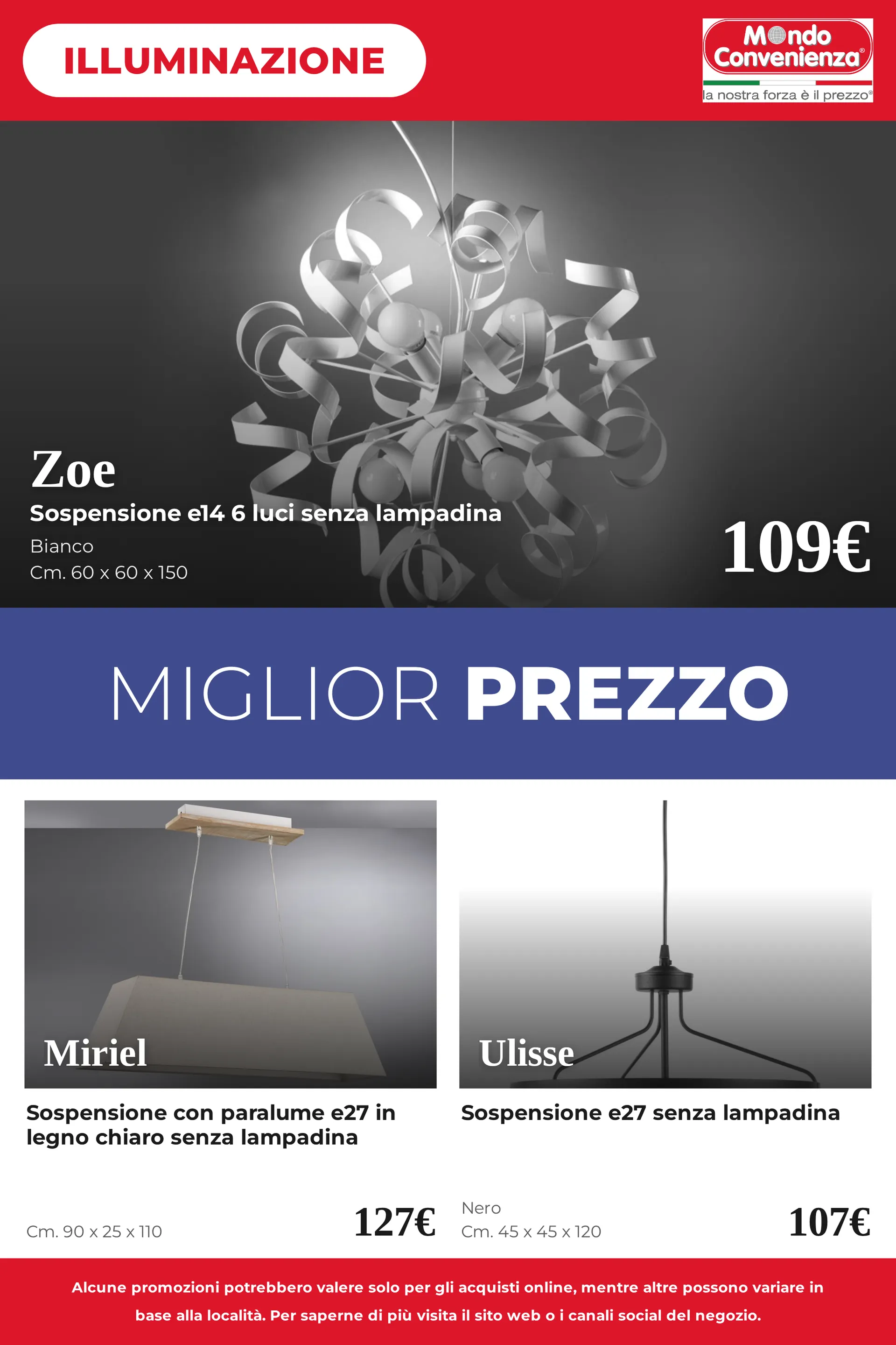 Mondo Convenienza — Catálogo 3 — 2026-10-27 da 27 ottobre a 13 novembre di 2026 - Pagina del volantino 14