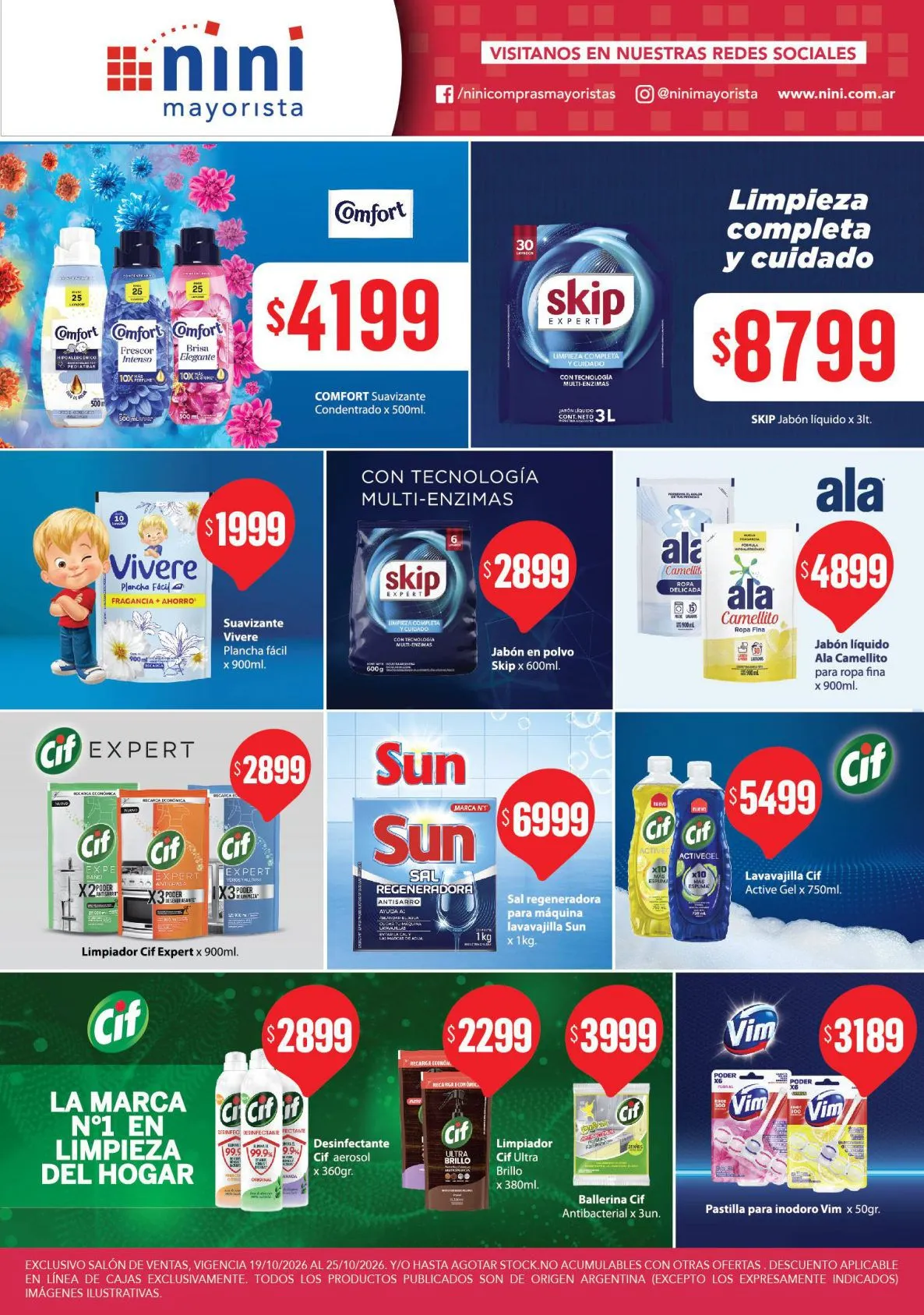 Ofertas de Nini Mayorista — 2026-10-19 19 de octubre al 25 de octubre 2026 - Página 14 del catálogo