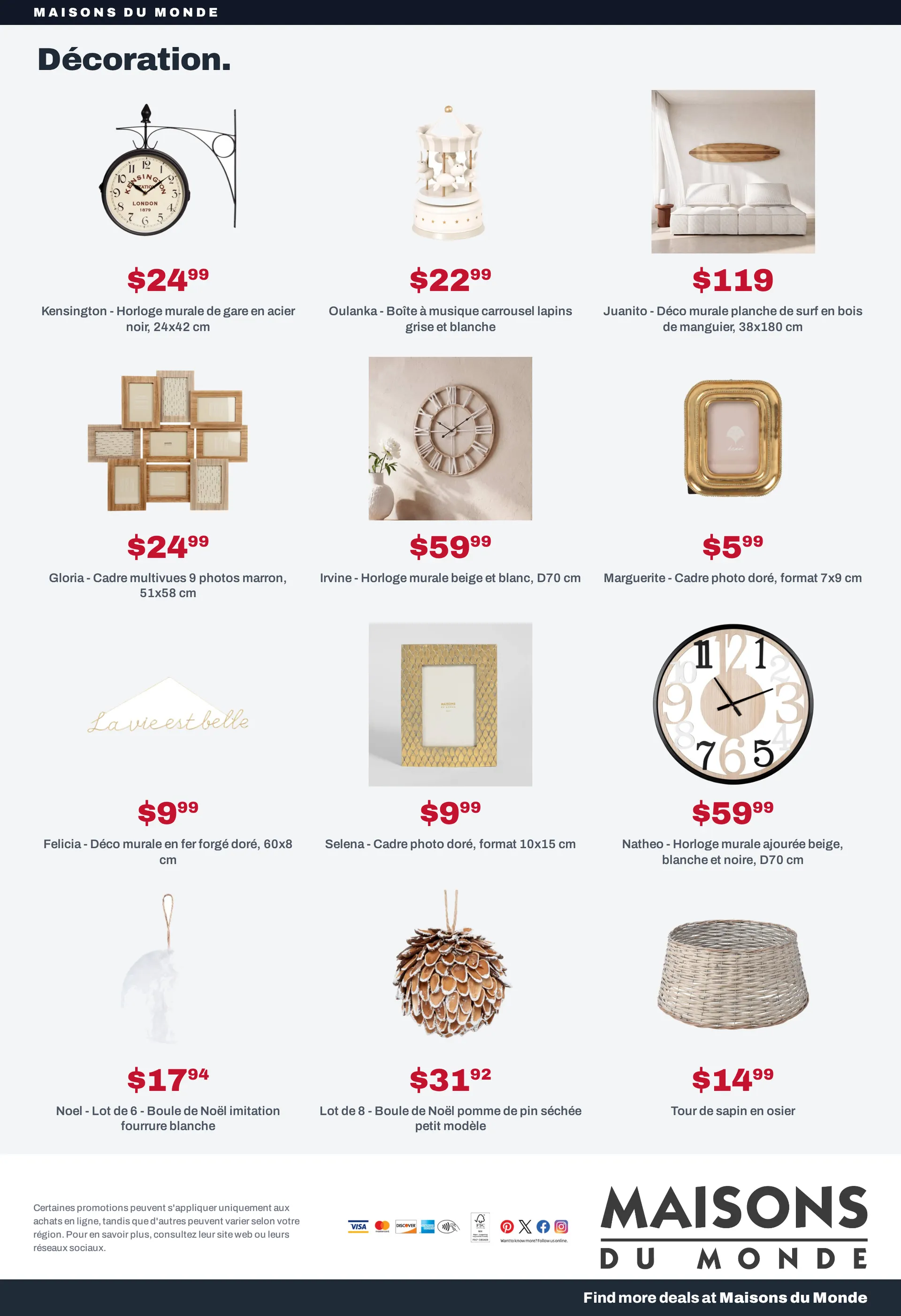 Maisons du Monde — 2026-10-27 du 27 octobre au 11 novembre 2026 - Catalogue page 14