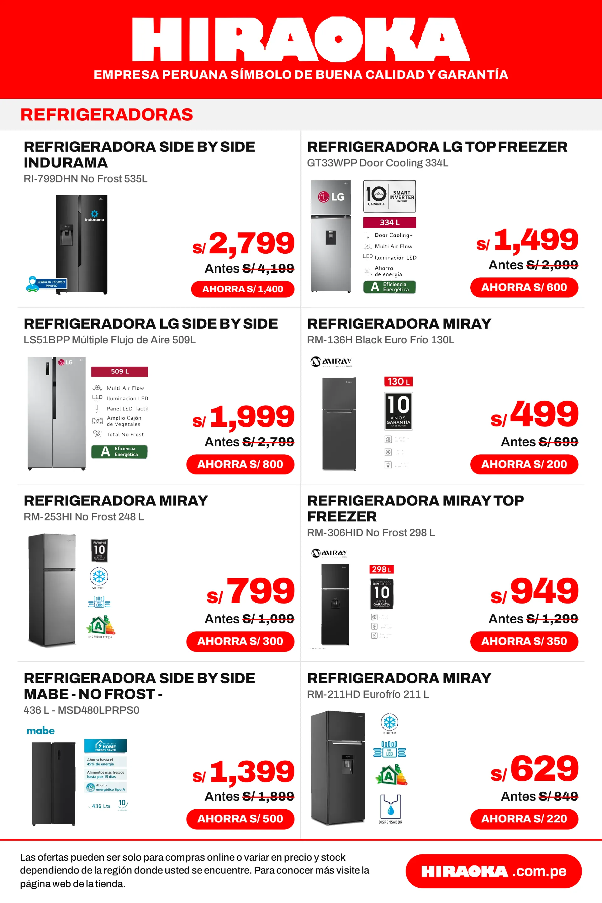 Catalogo de Hiraoka — 2026-10-06 6 de octubre al 21 de octubre 2026 - Pag 14