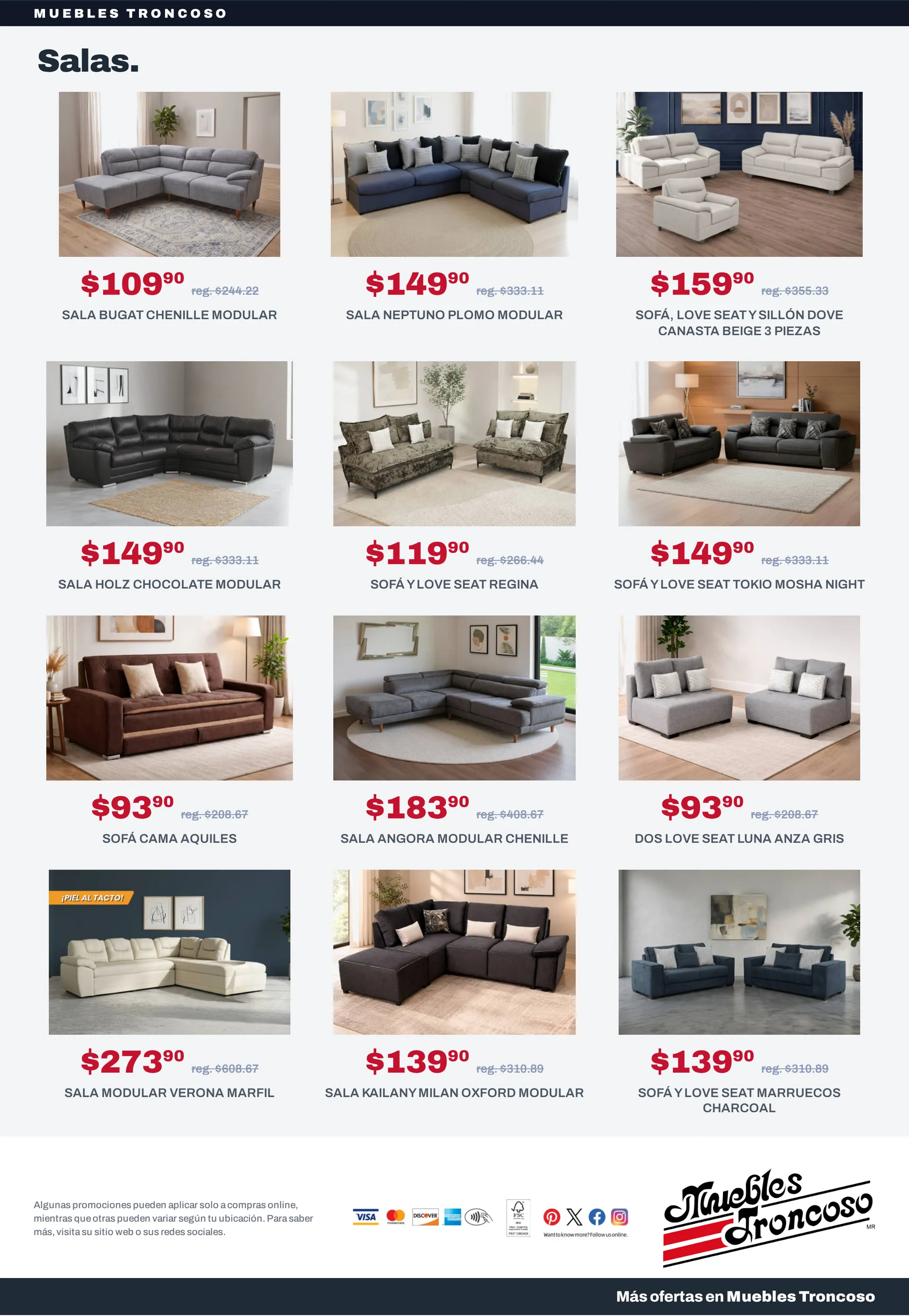 Catálogo de Muebles Troncoso — 2026-10-07 7 de octubre al 14 de octubre 2026 - Pagina 14