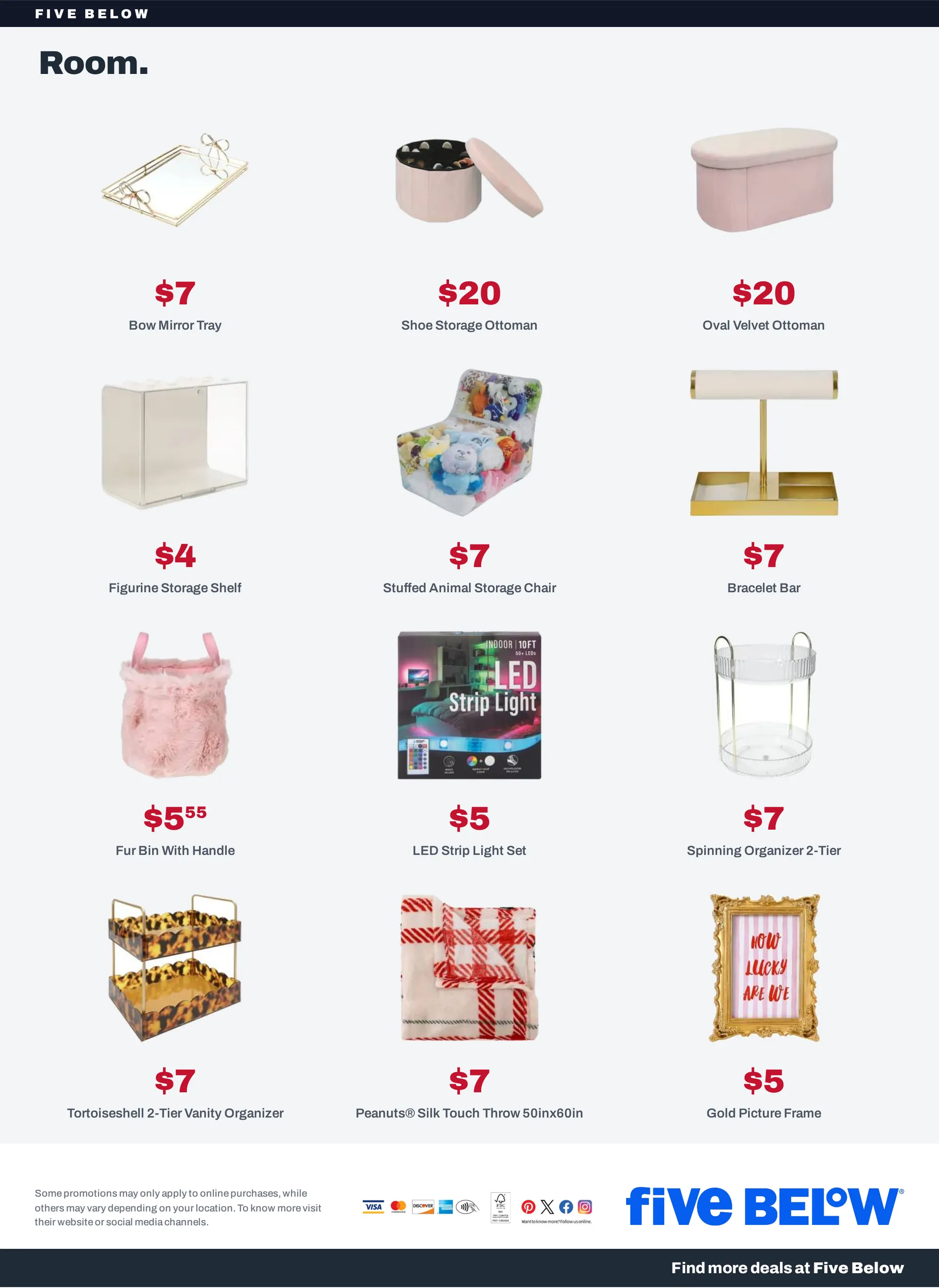 Weekly promotion Five Below — 2026-10-22 spanning from October 22 to October 29 2026 - Page 14 for Catalogue 365