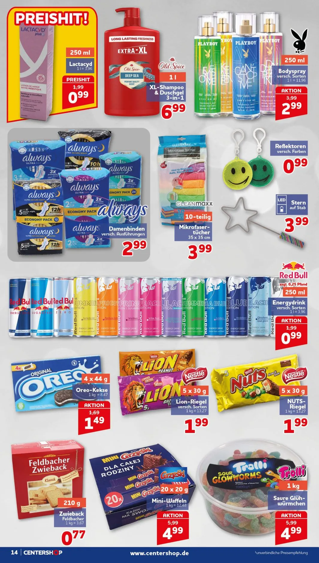 CENTERSHOP — 2026-10-26 von 26. Oktober bis 31. Oktober 2026 - Prospekt seite 14