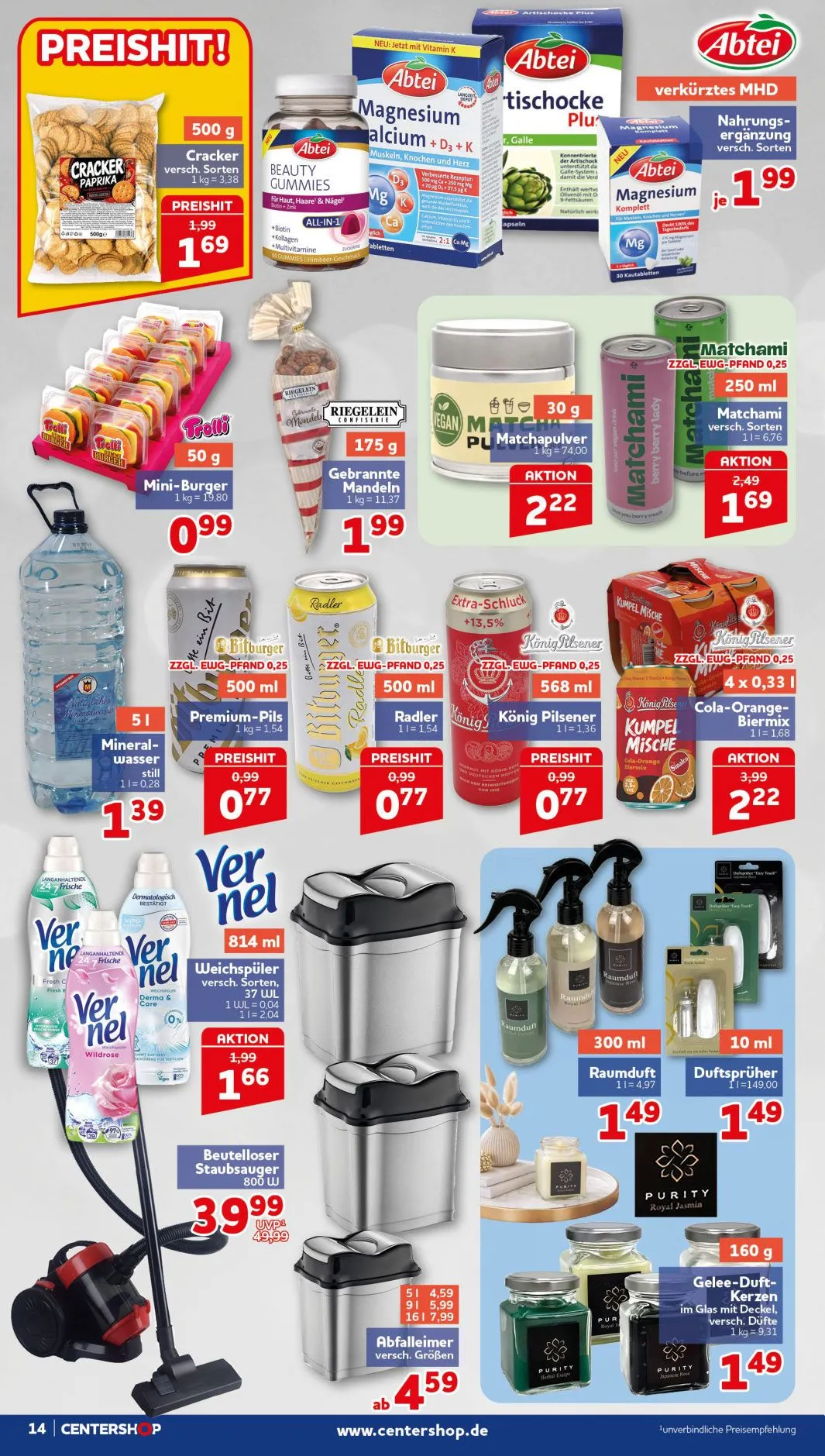 CENTERSHOP — 2026-10-05 von 5. Oktober bis 10. Oktober 2026 - Prospekt seite 14