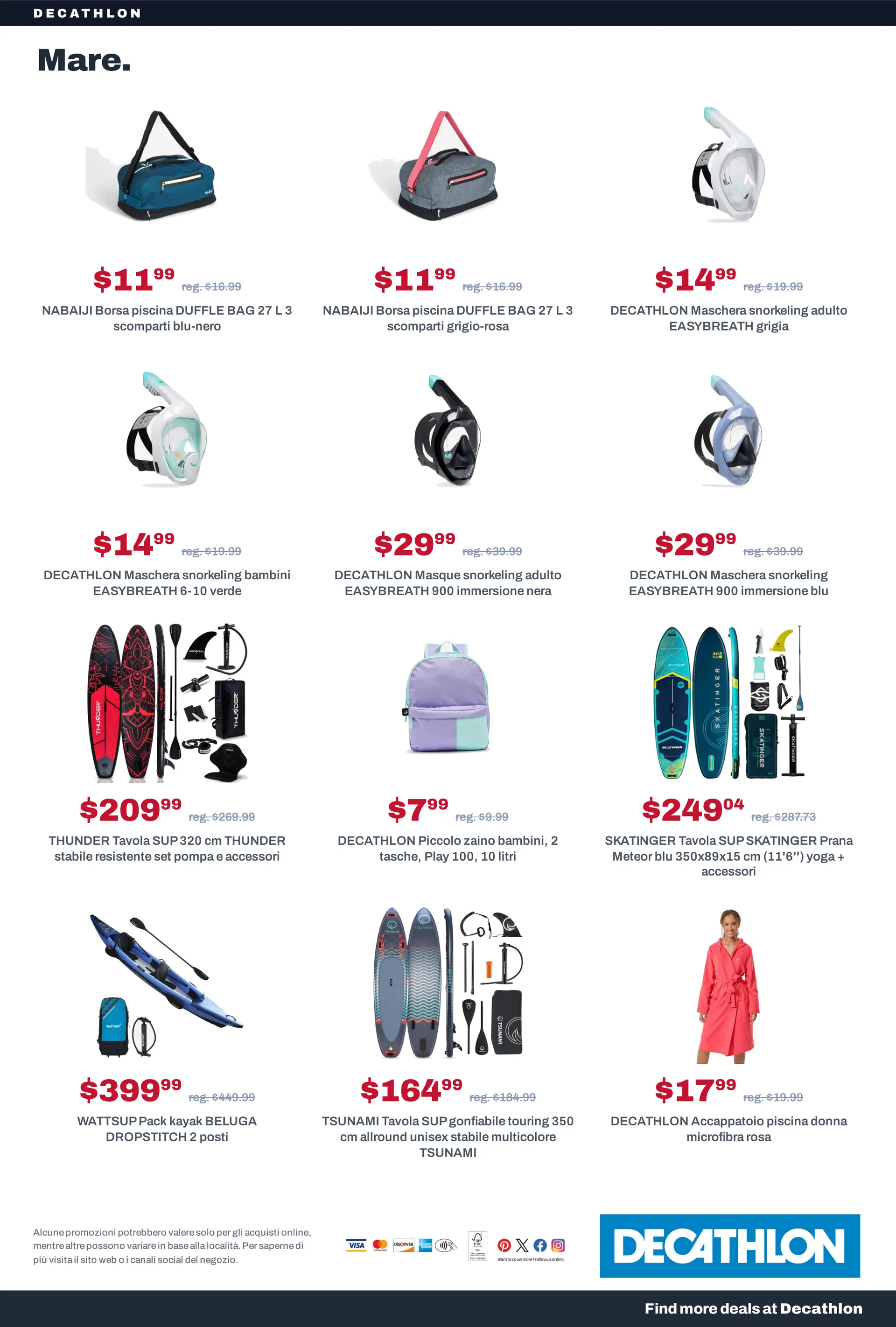 Decathlon — Catálogo 1 — 2026-09-08 da 8 settembre a 23 settembre di 2026 - Pagina del volantino 14