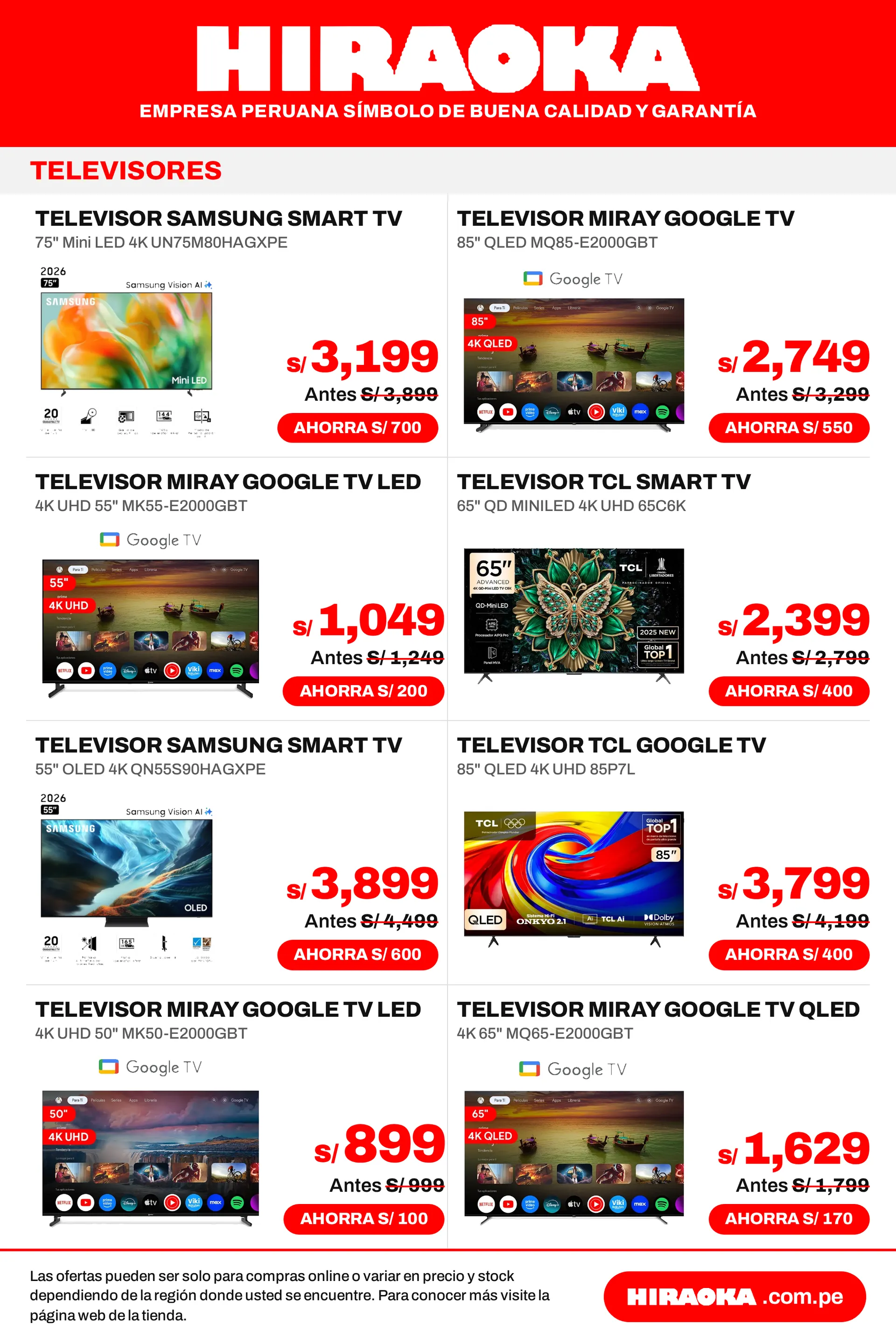 Catalogo de Hiraoka — Catálogo 1 — 2026-09-21 21 de setiembre al 5 de octubre 2026 - Pag 14